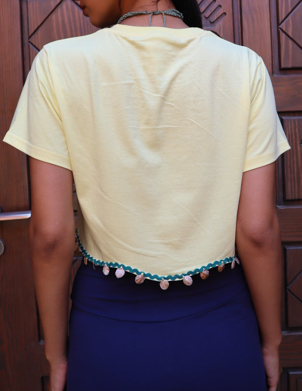 Shamsi Shella Cropped Tee