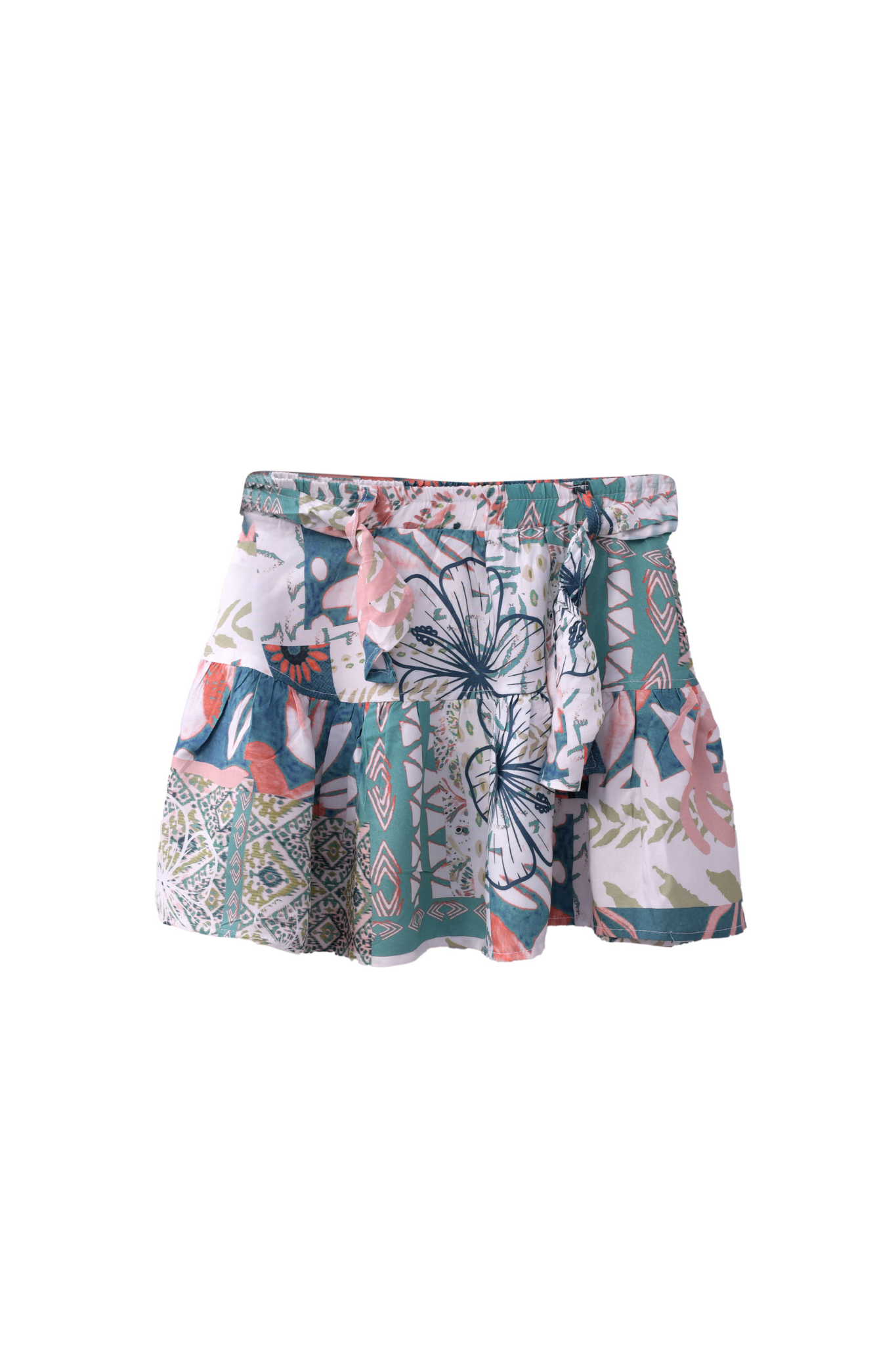 Little Swirlin Knot Skirt In Delicate Dreams