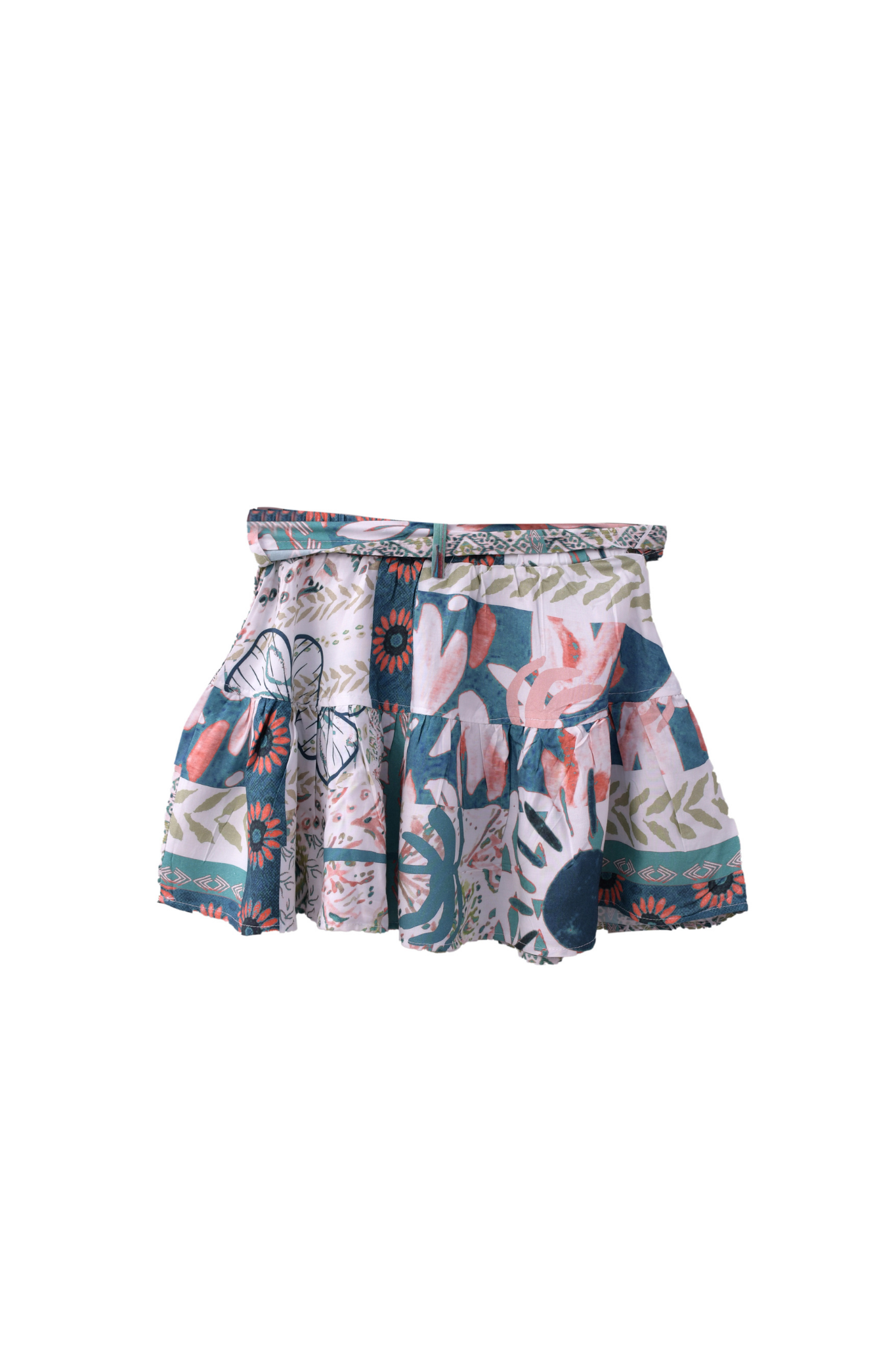 Little Swirlin Knot Skirt In Delicate Dreams