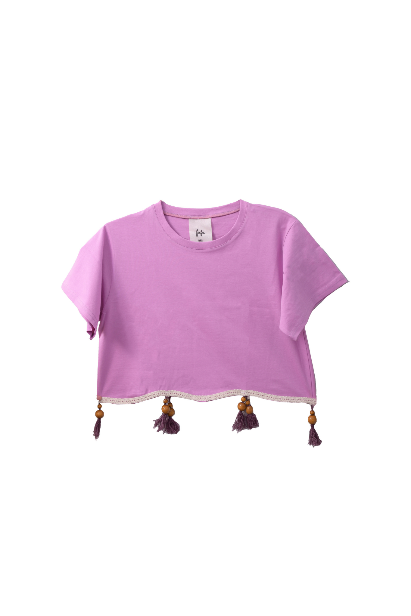 Little Zahret Toot Cropped Tee