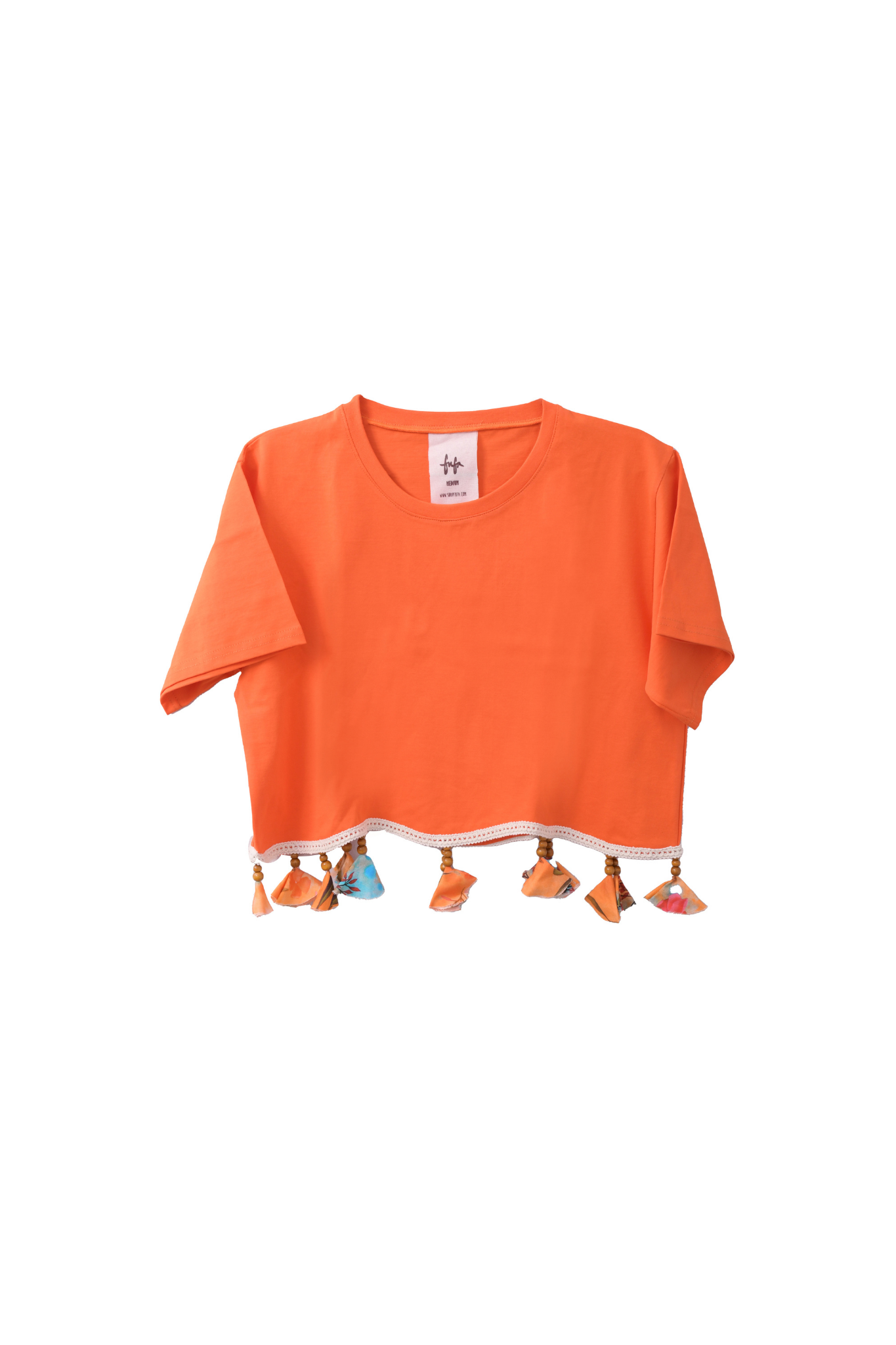 Little Fiesta Saqfa Cropped Tee