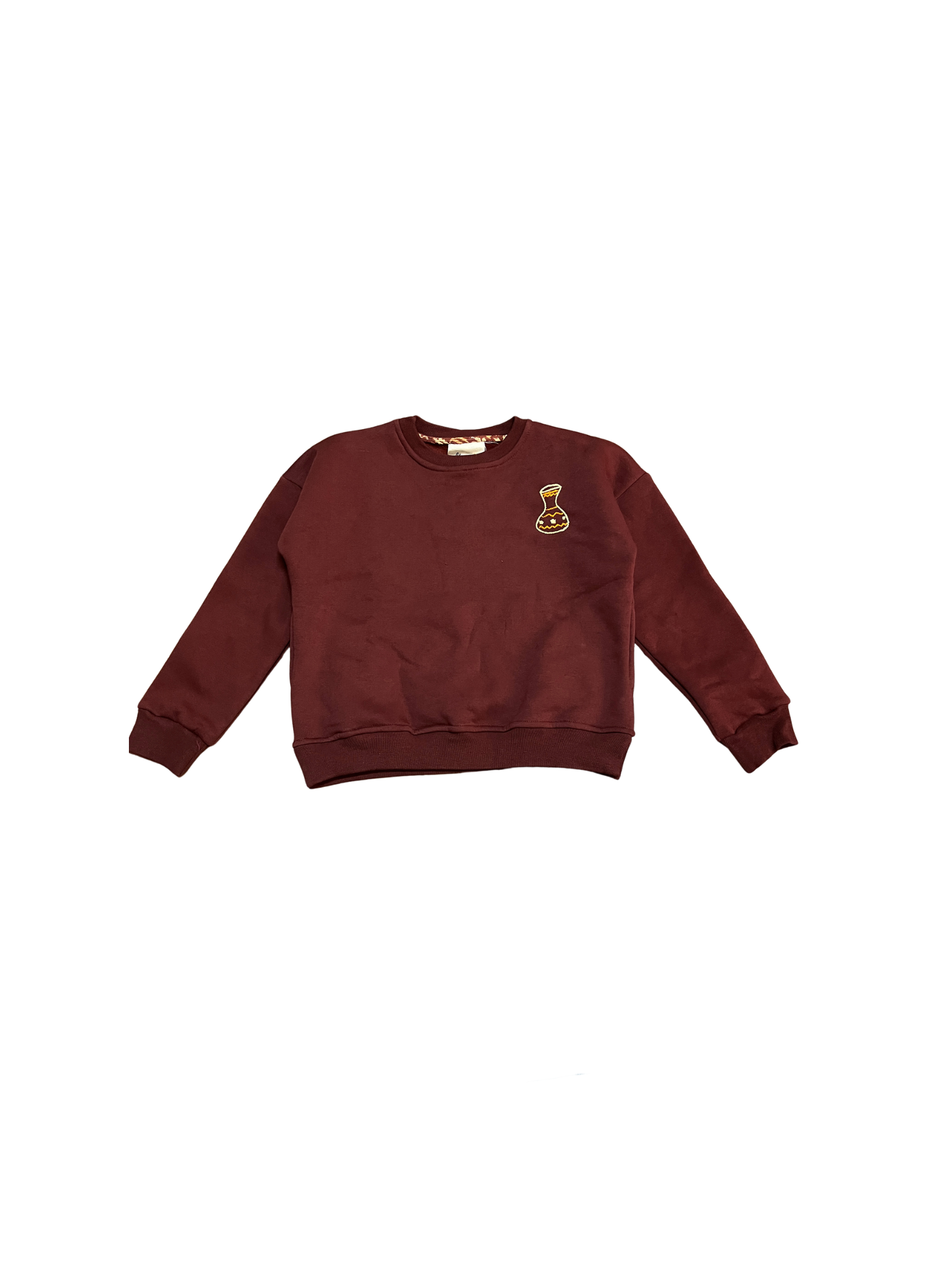 Little Dafaa Pullover in Burgundy