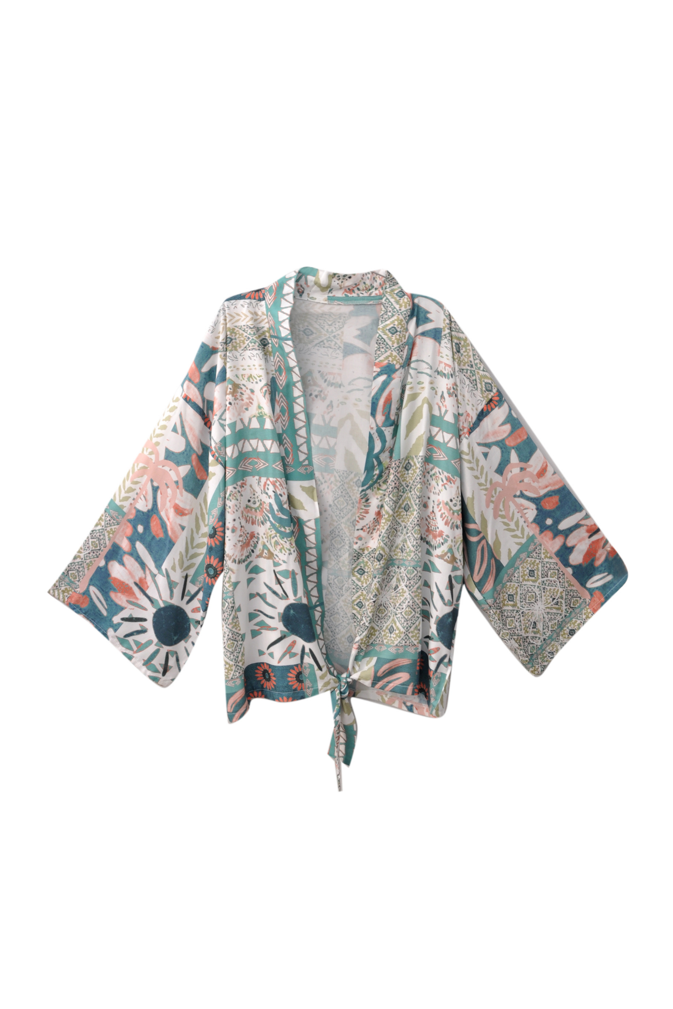 Midsummer Kimono in Delicate Dreams Print