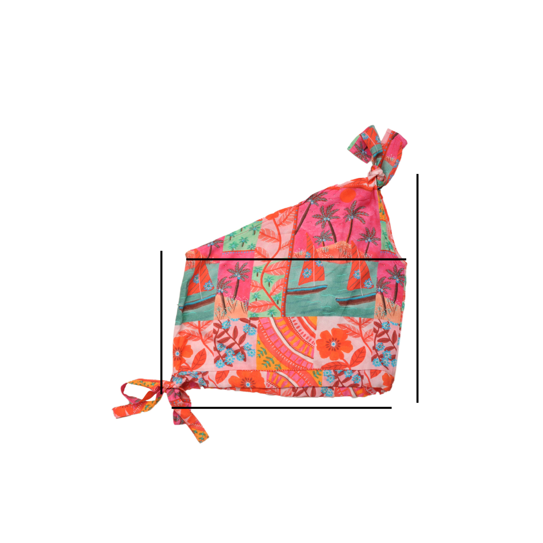 Midsummer Top in Roeqiya Print