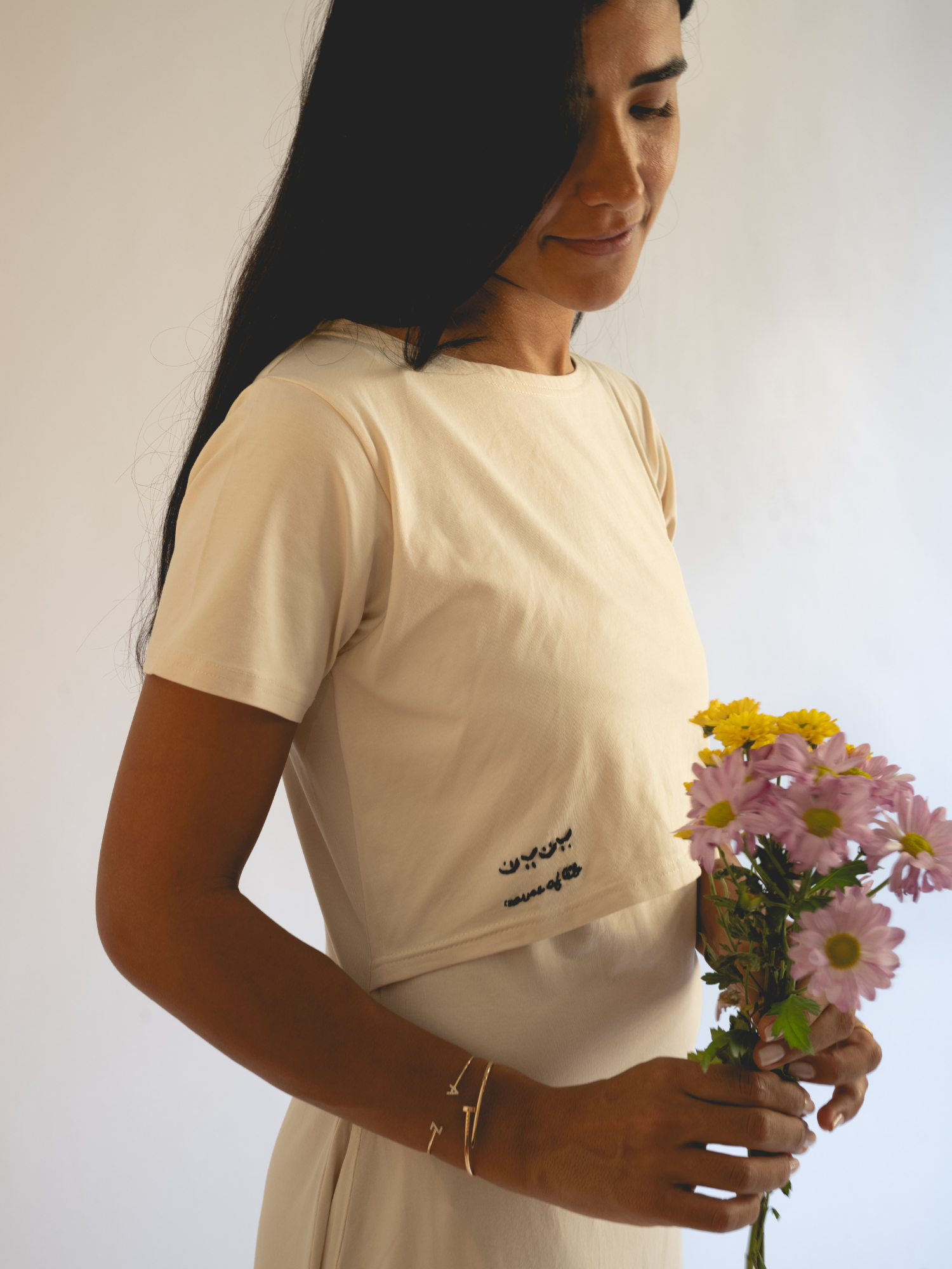 The Love & Nurture Dress in Beige