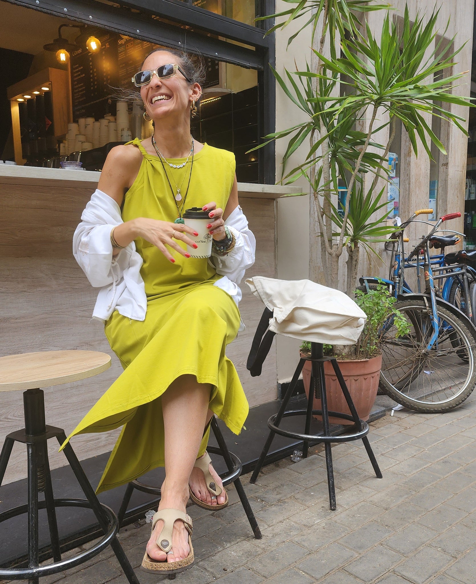 Cairo Dress in Pistachio