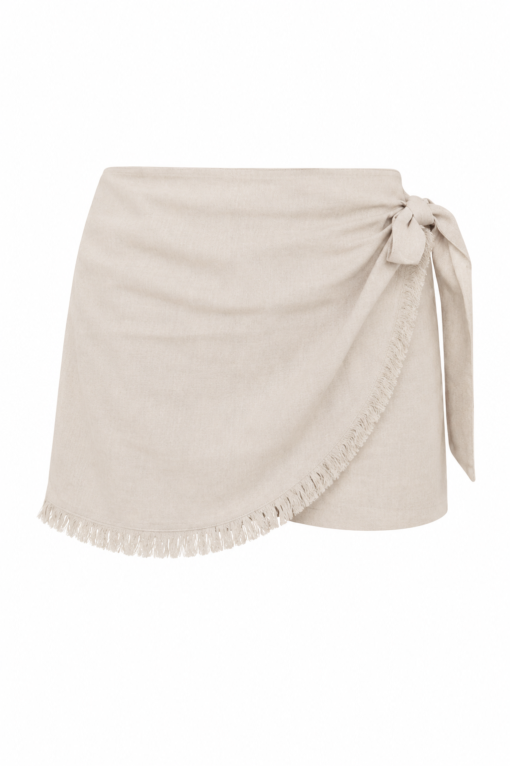 Sunset Shorts in Linen Beige
