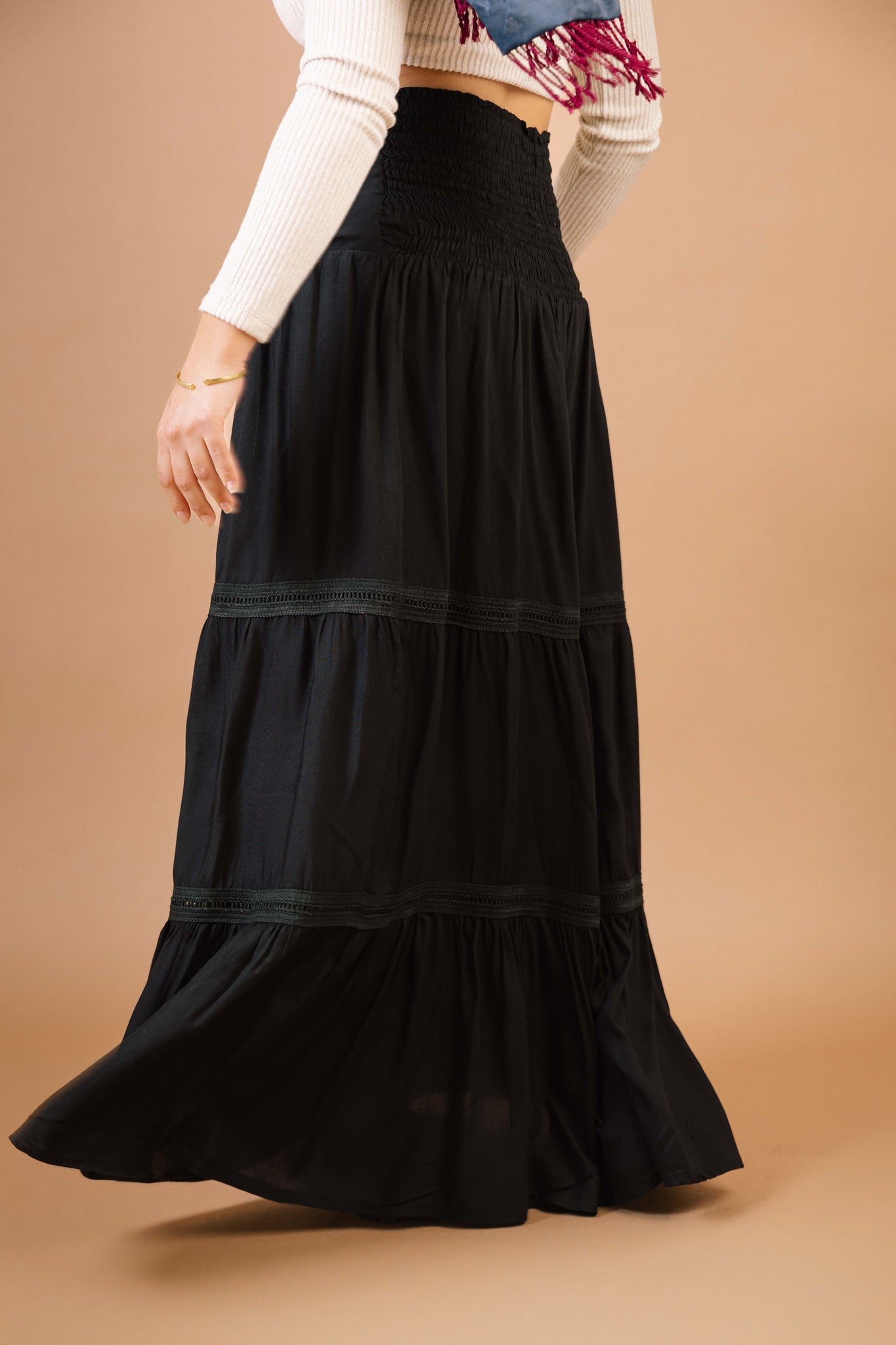 Shali Black Skirt