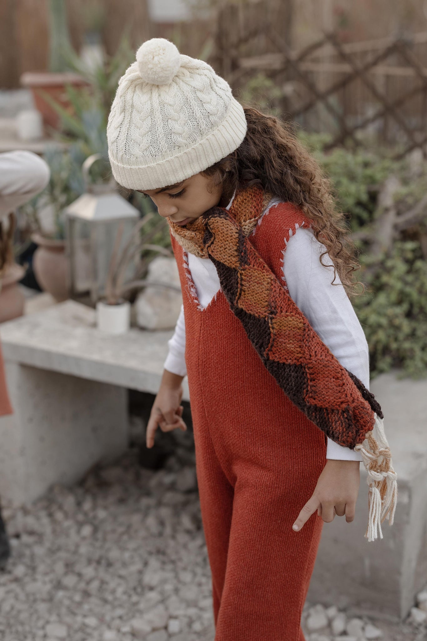 Just Let Her Wander Jumpsuit Brick