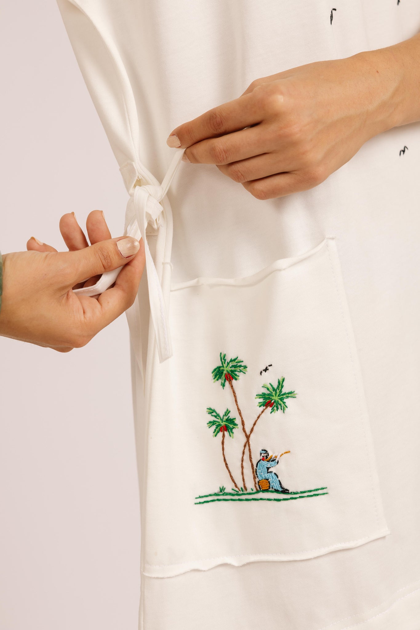 Madina White Dress