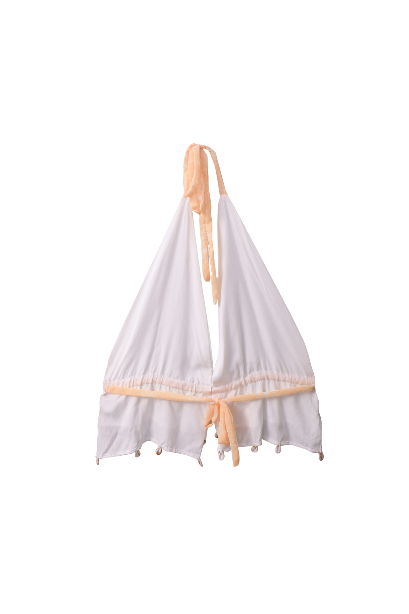 Ruffles & Shells Top White