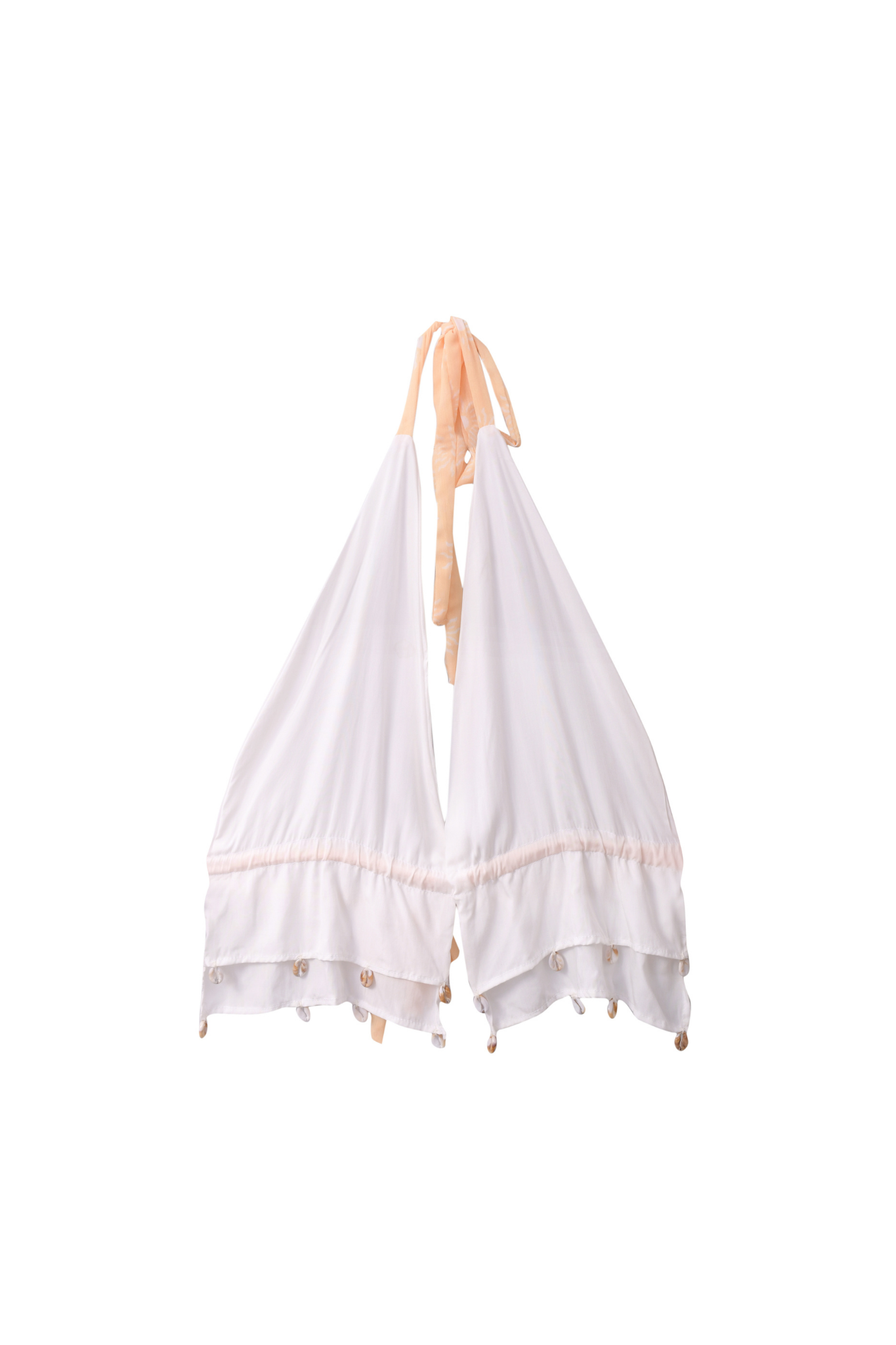 Ruffles & Shells Top White