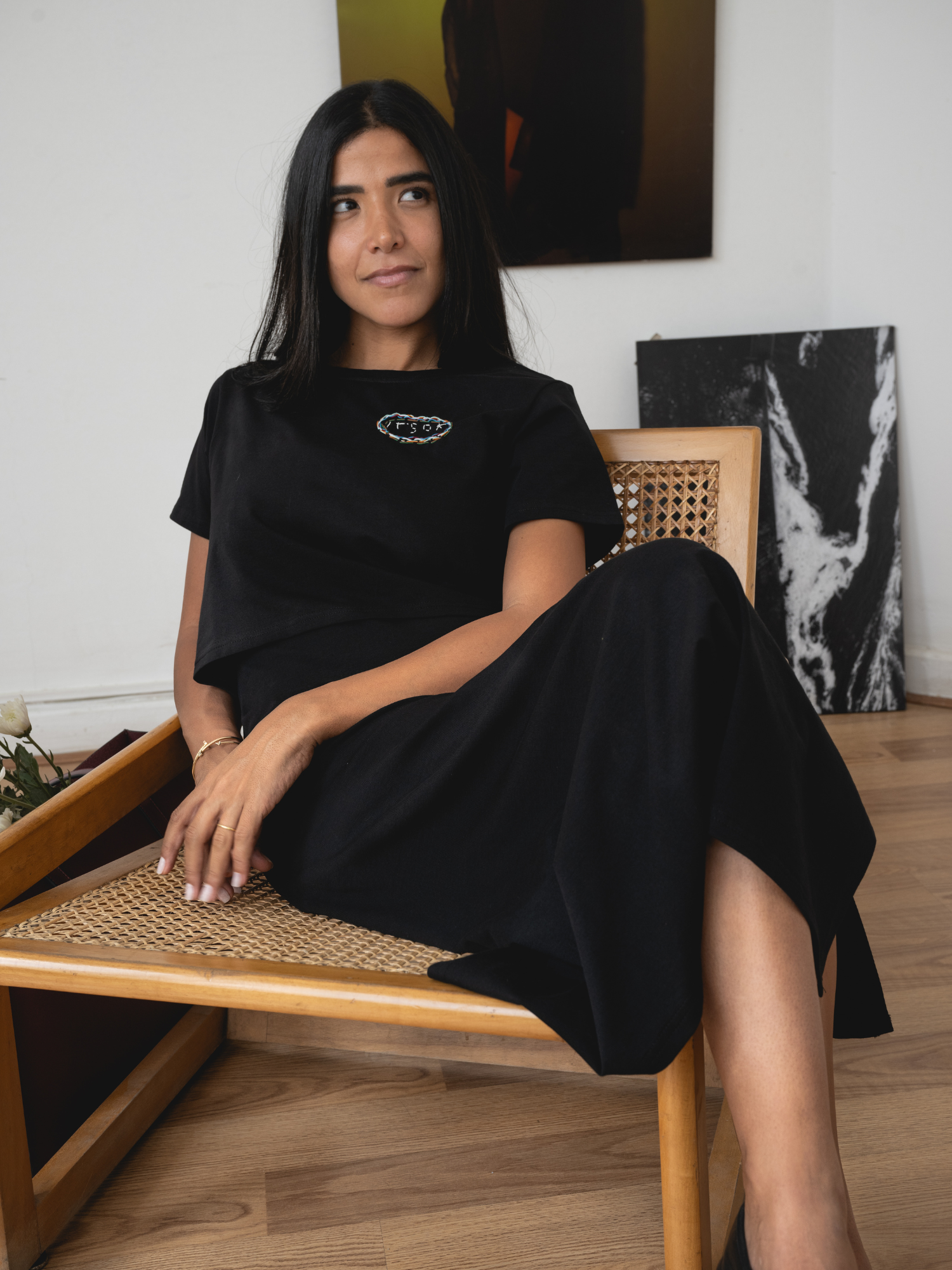 The Love & Nurture Dress in Black