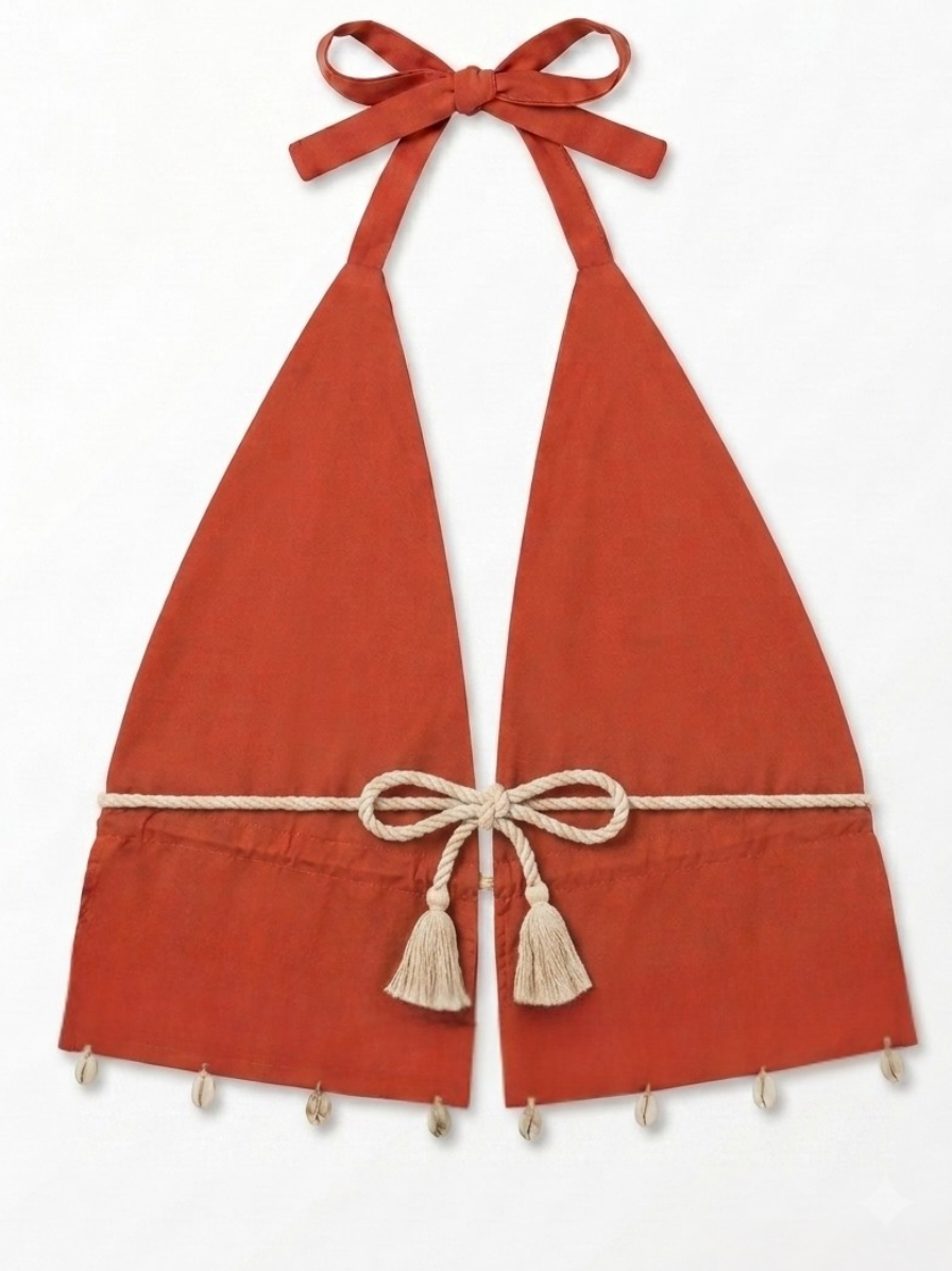 ruffles & shells top Havan