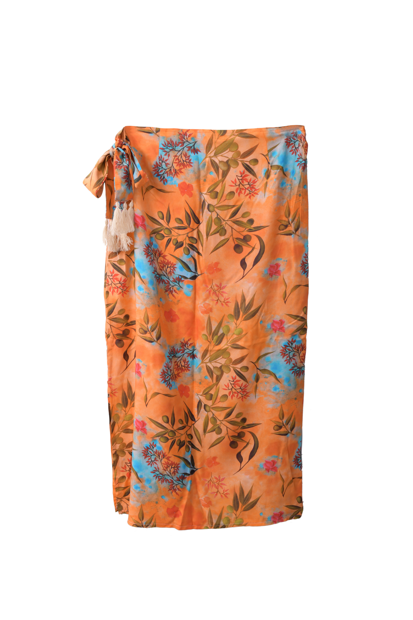 Midsummer Knot Skirt in Zaytuna Print