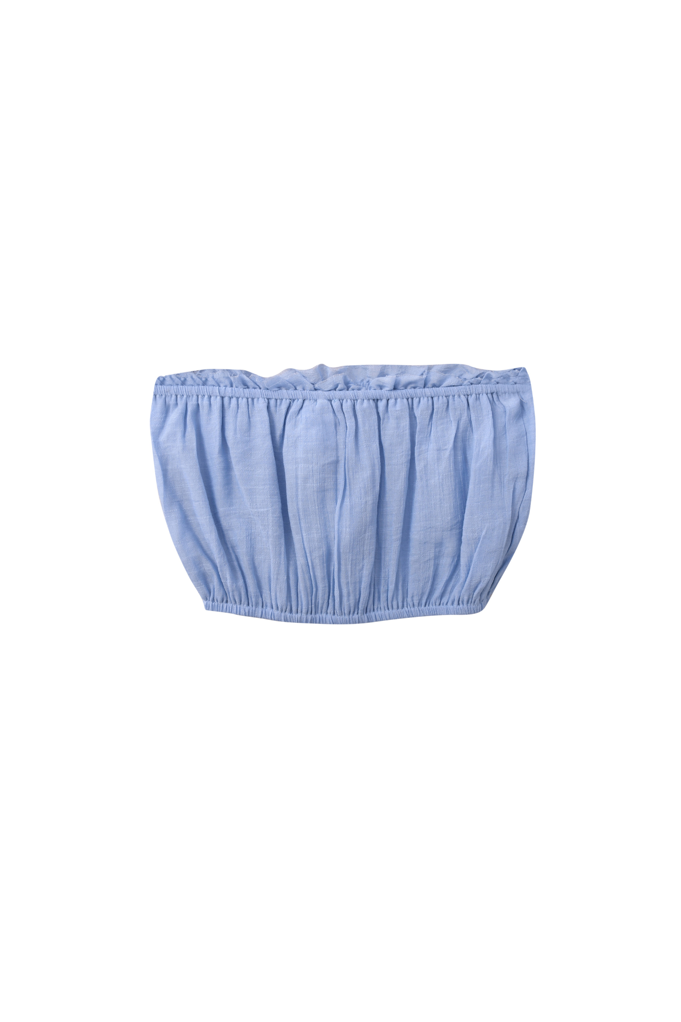 Shell Bloom Bandeau in Baby Blue