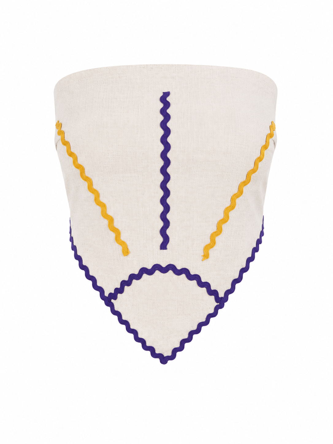 Sunset Rays Top in Linen Beige