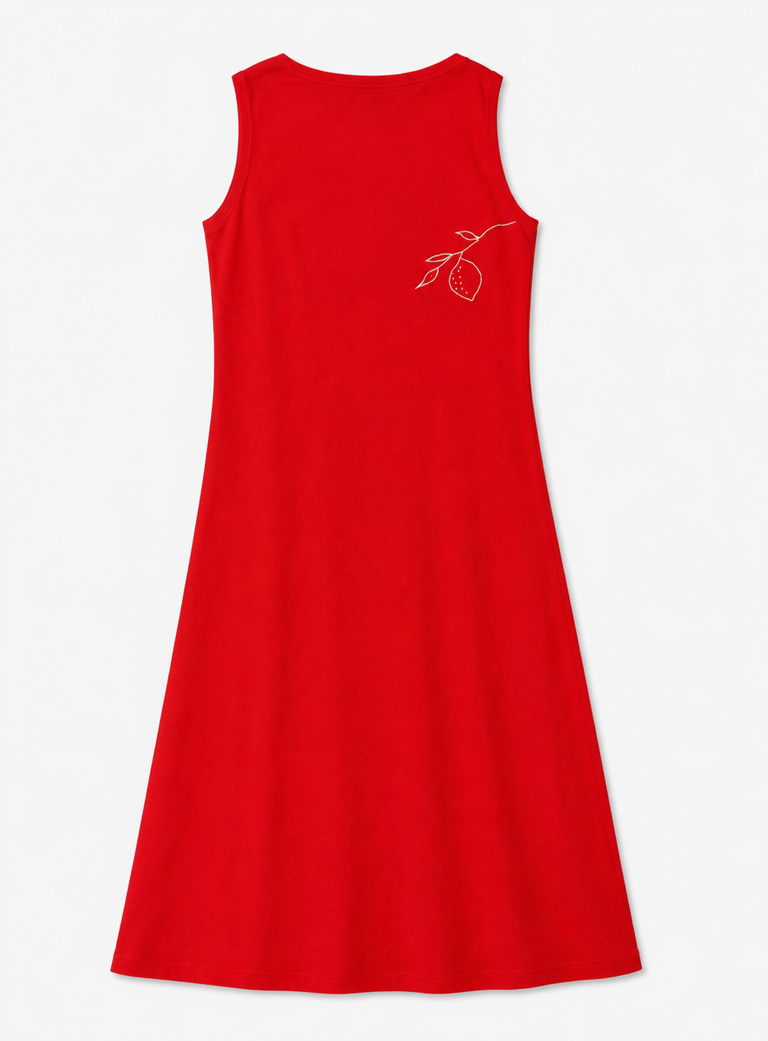 Cairo Dress in Lamuna Red