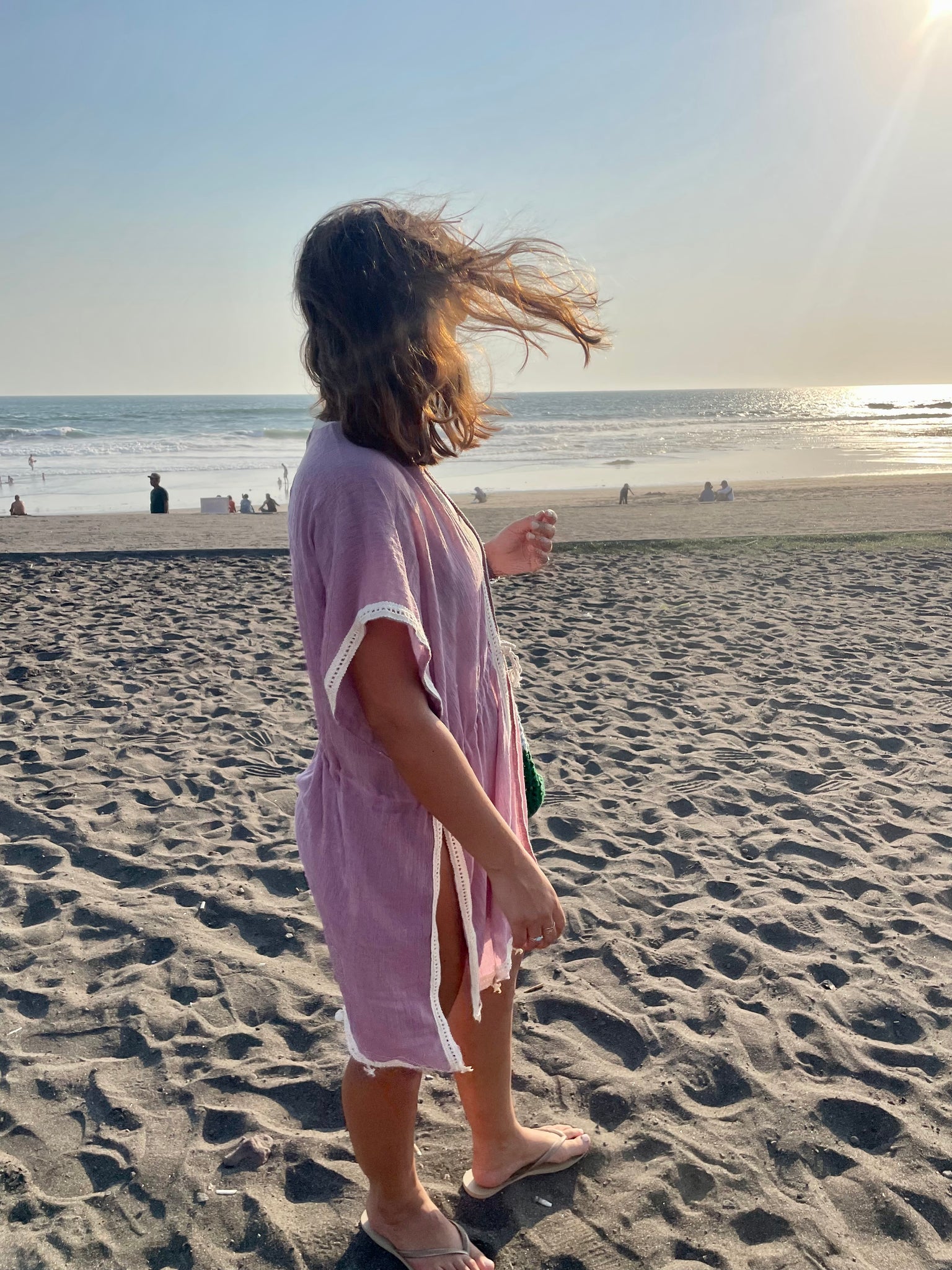 Shells And Stars Coverup In Lavender