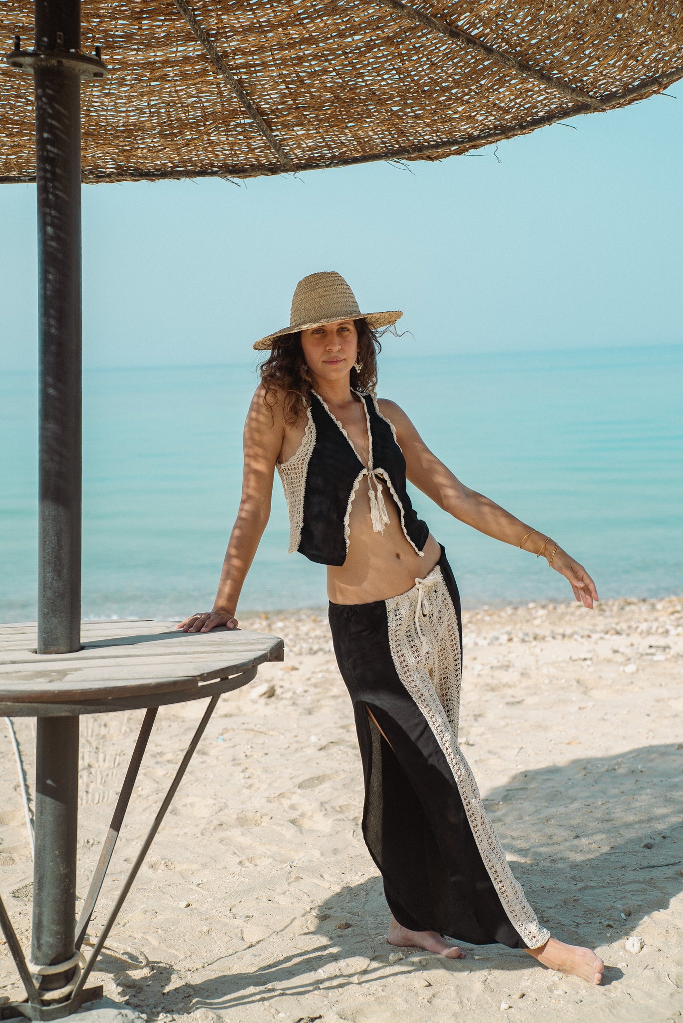 Coastal Crochet Vest