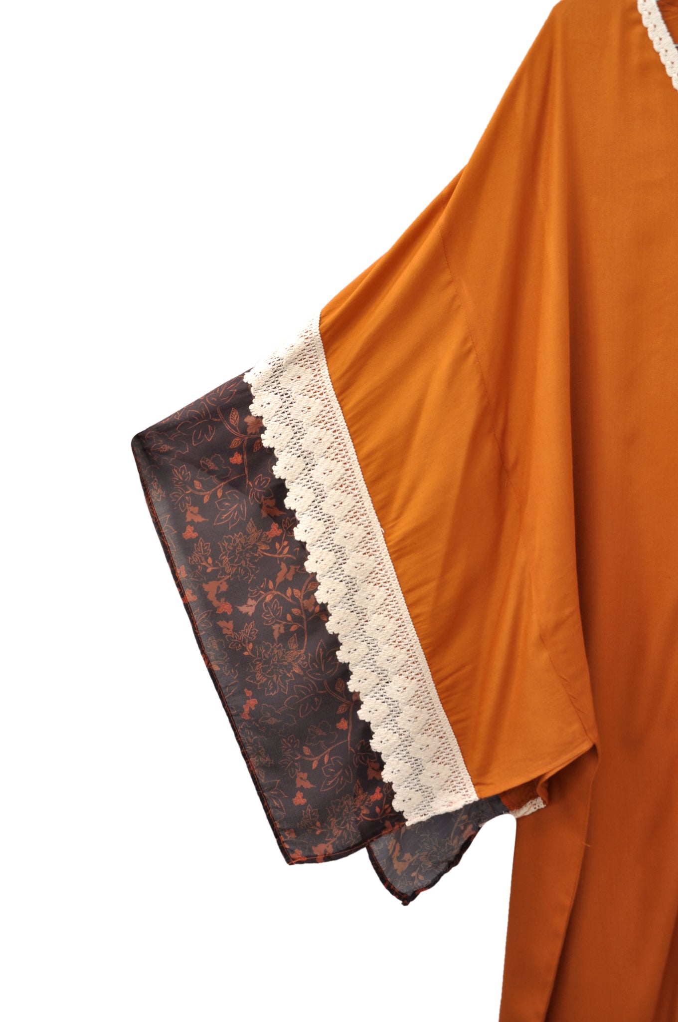 Angel Wings Floral Camel