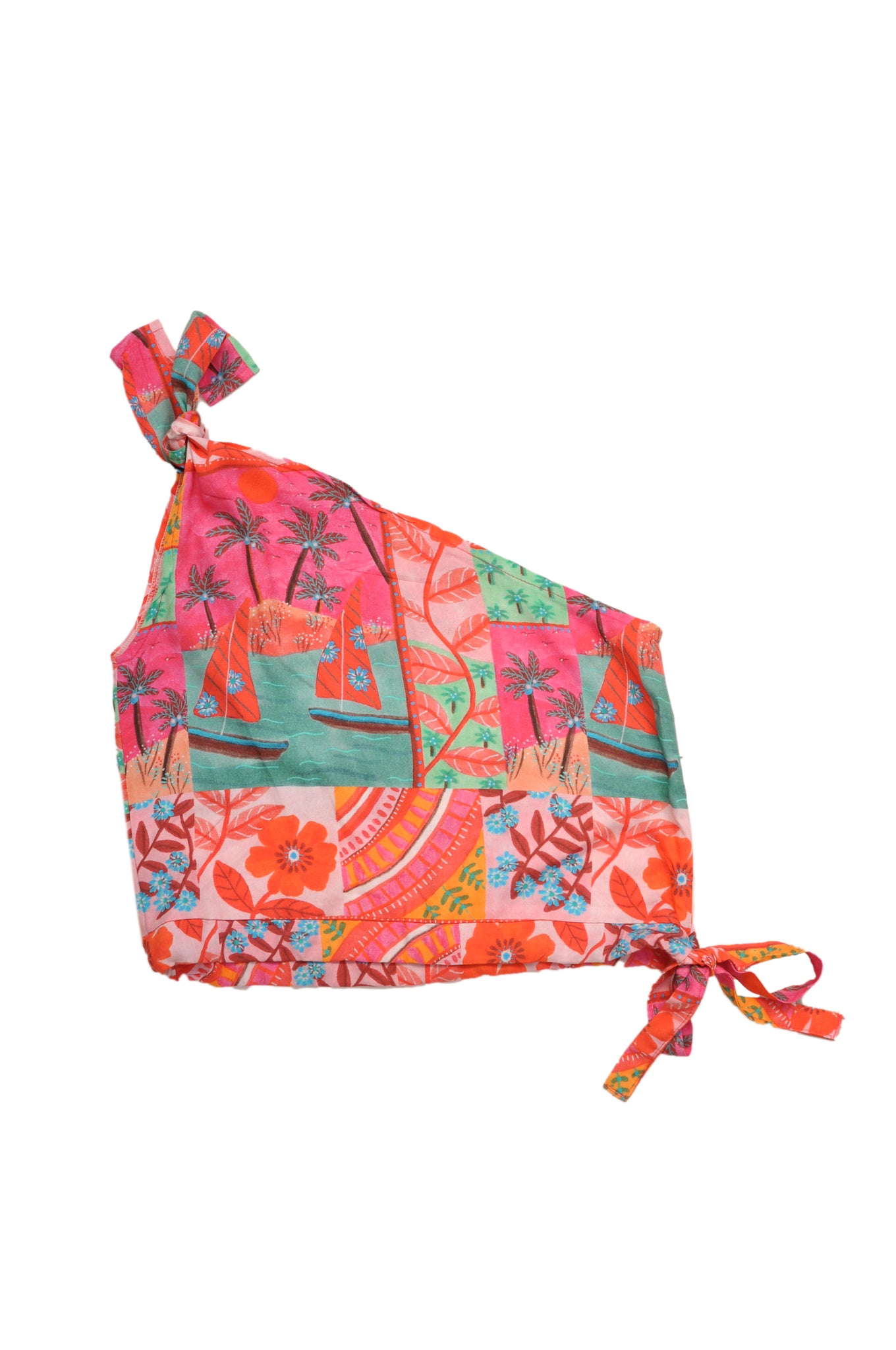 Midsummer Top in Roeqiya Print