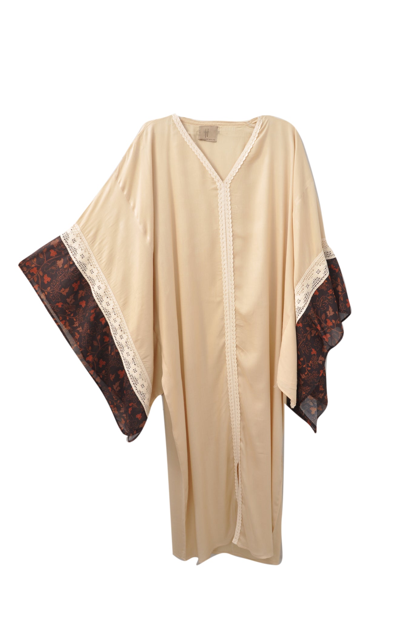 Angel Wings Floral Beige