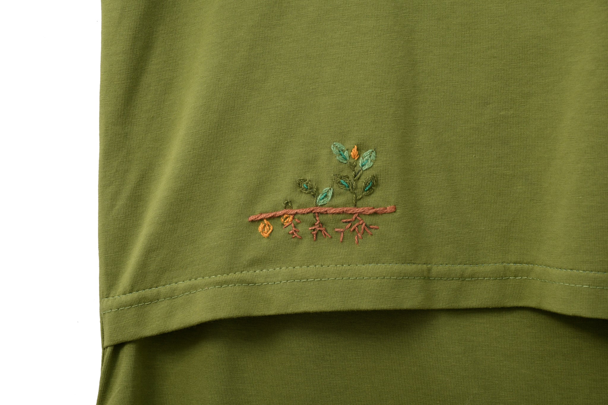 The Love & Nurture Dress in Olive