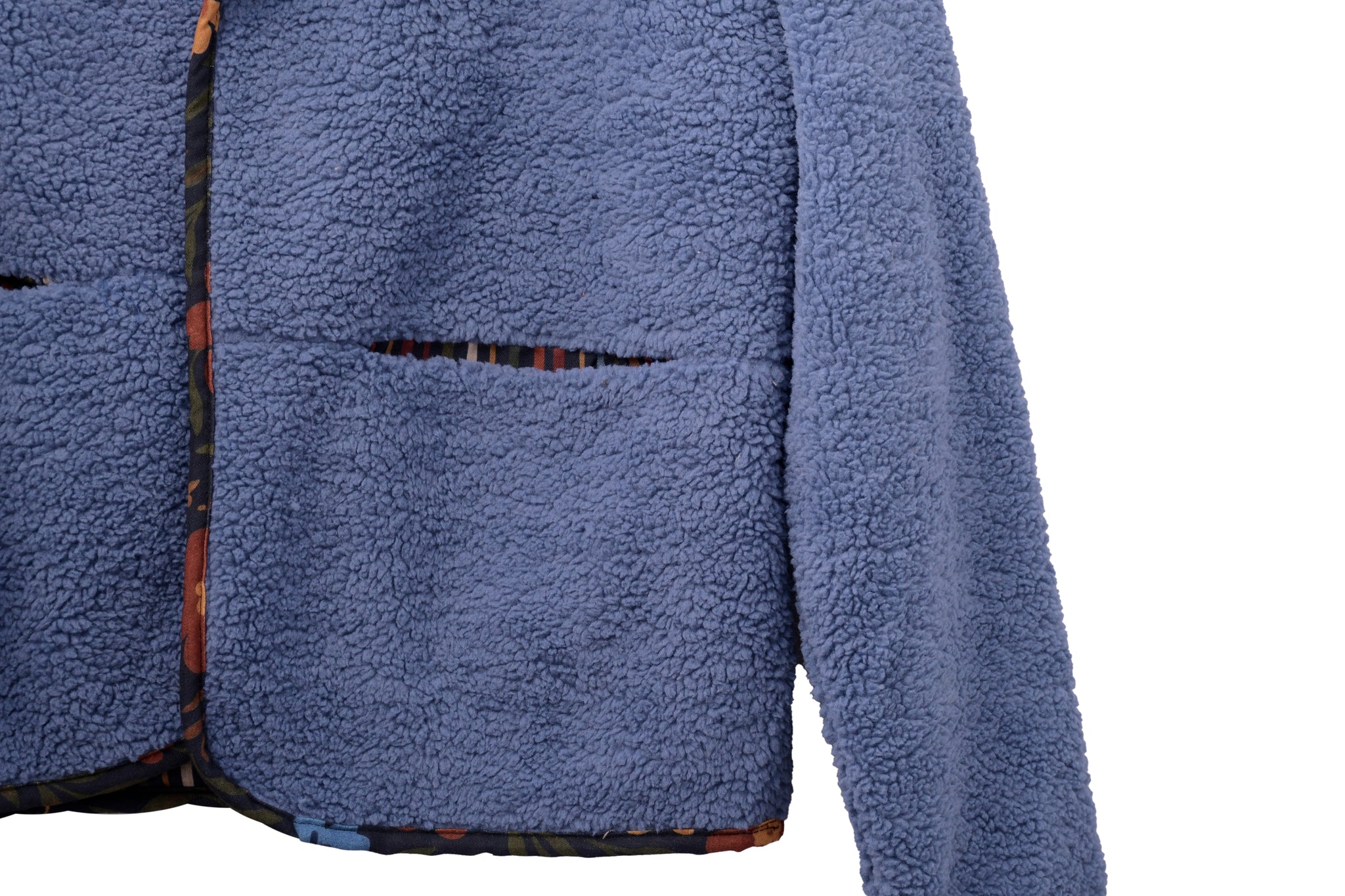 Borderline Cozy Jacket in Indigo