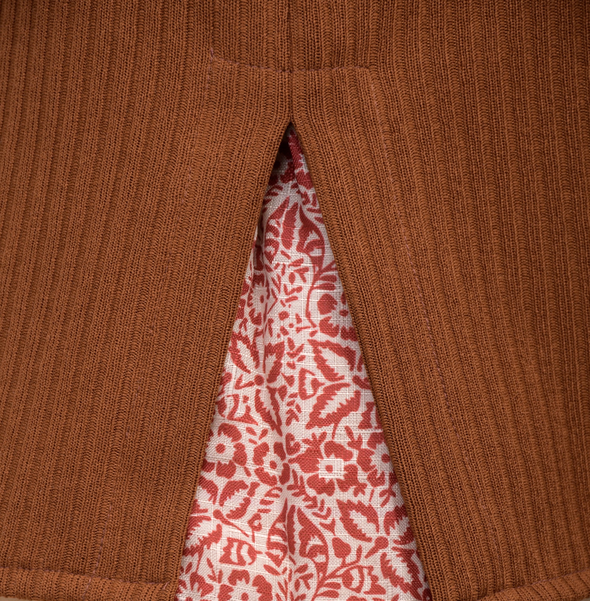 Live In Me Top Brown