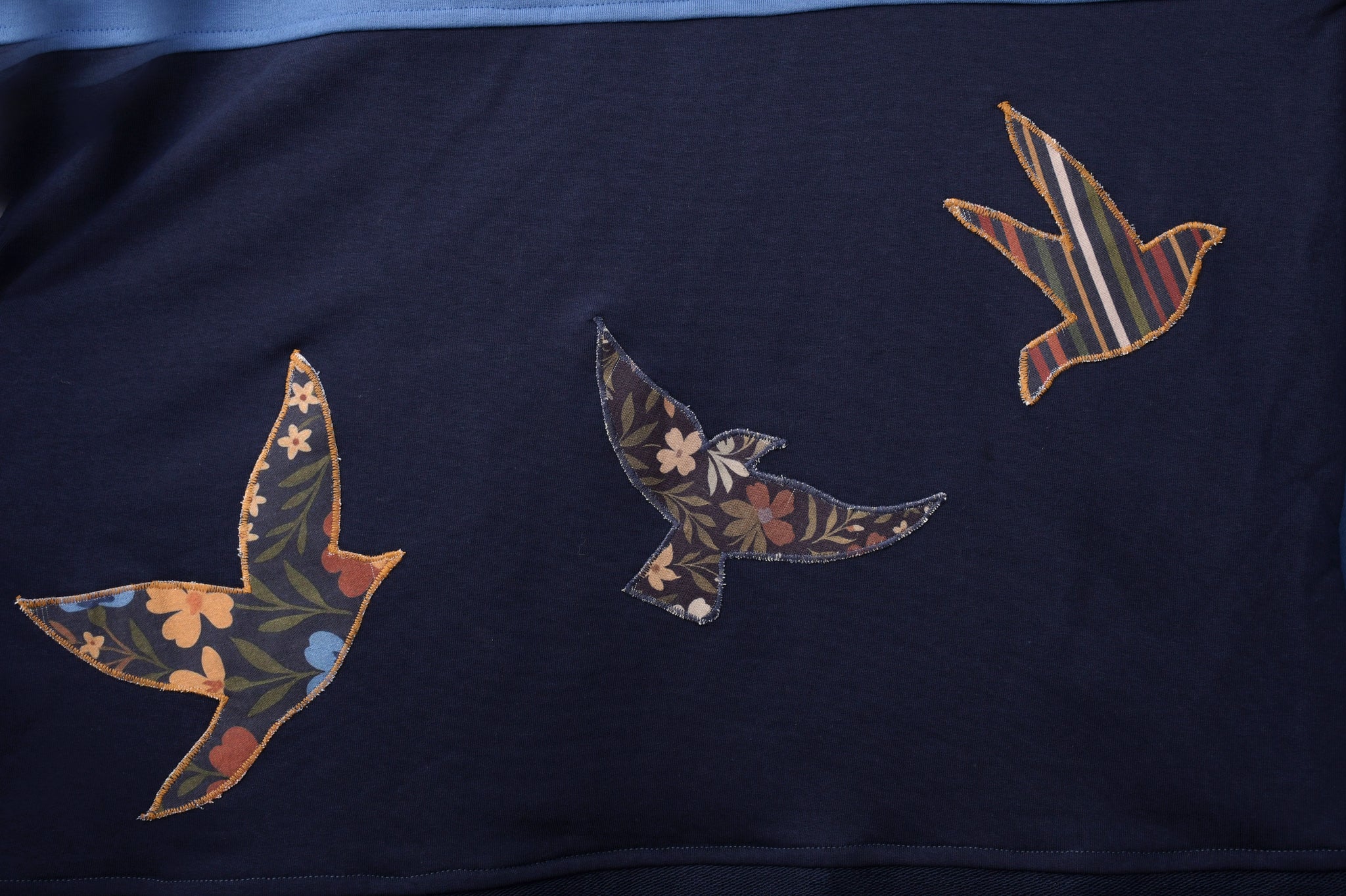 Al Wadi Cardigan in Free Bird Blues