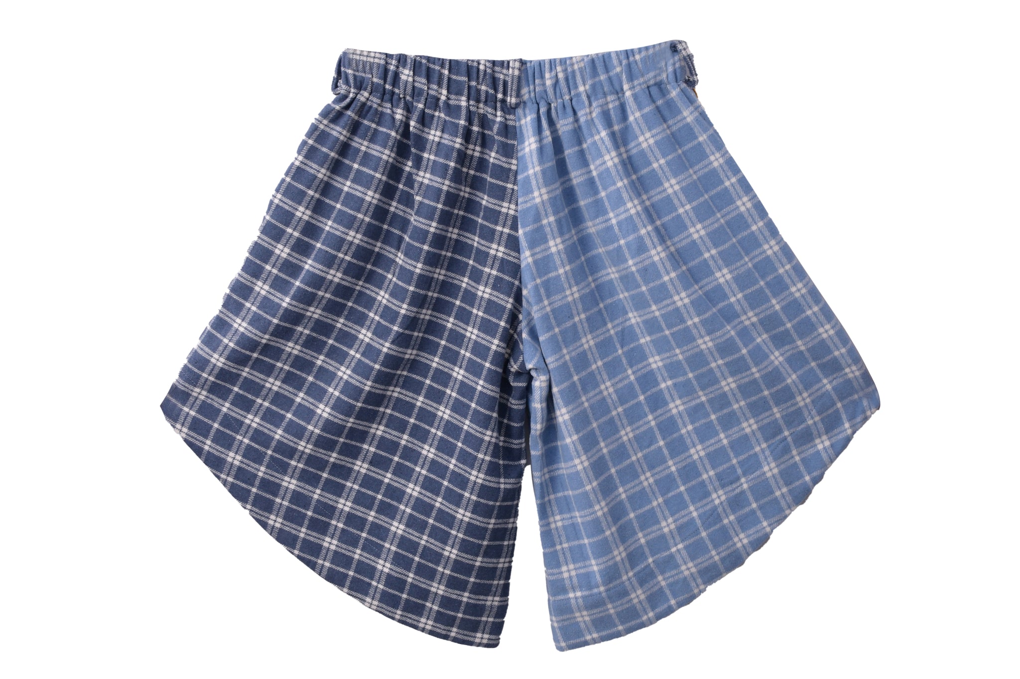 Karohat Madina Shorts in Mixed Blues