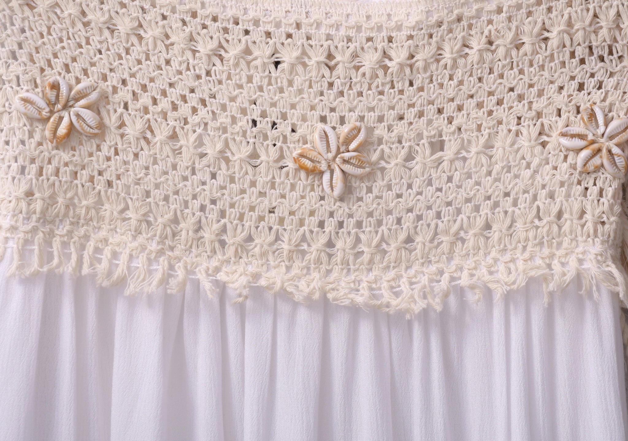 Sweetheart Maxi Flowers White