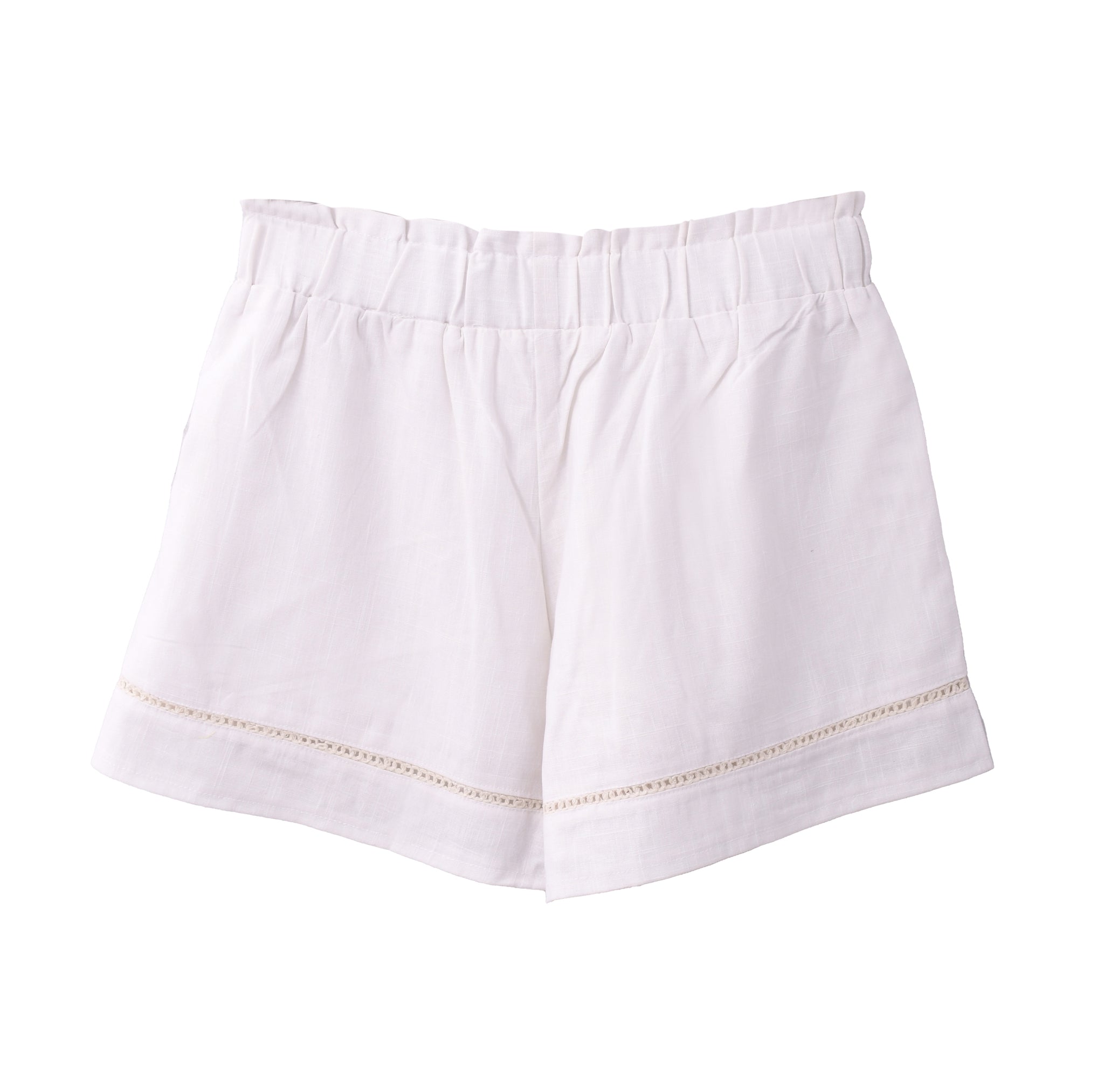 The Aziza Linen Short In Cream