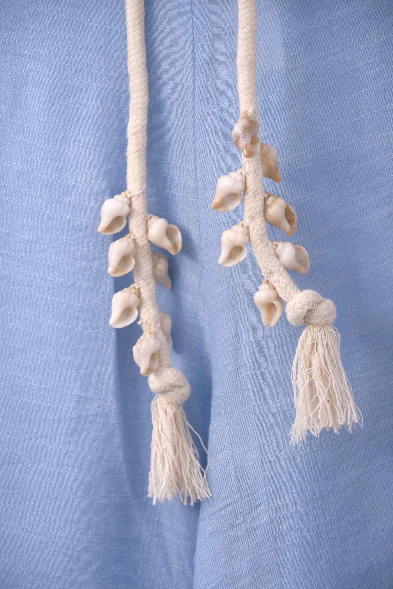 Coastal Slits Pants in Baby Blue