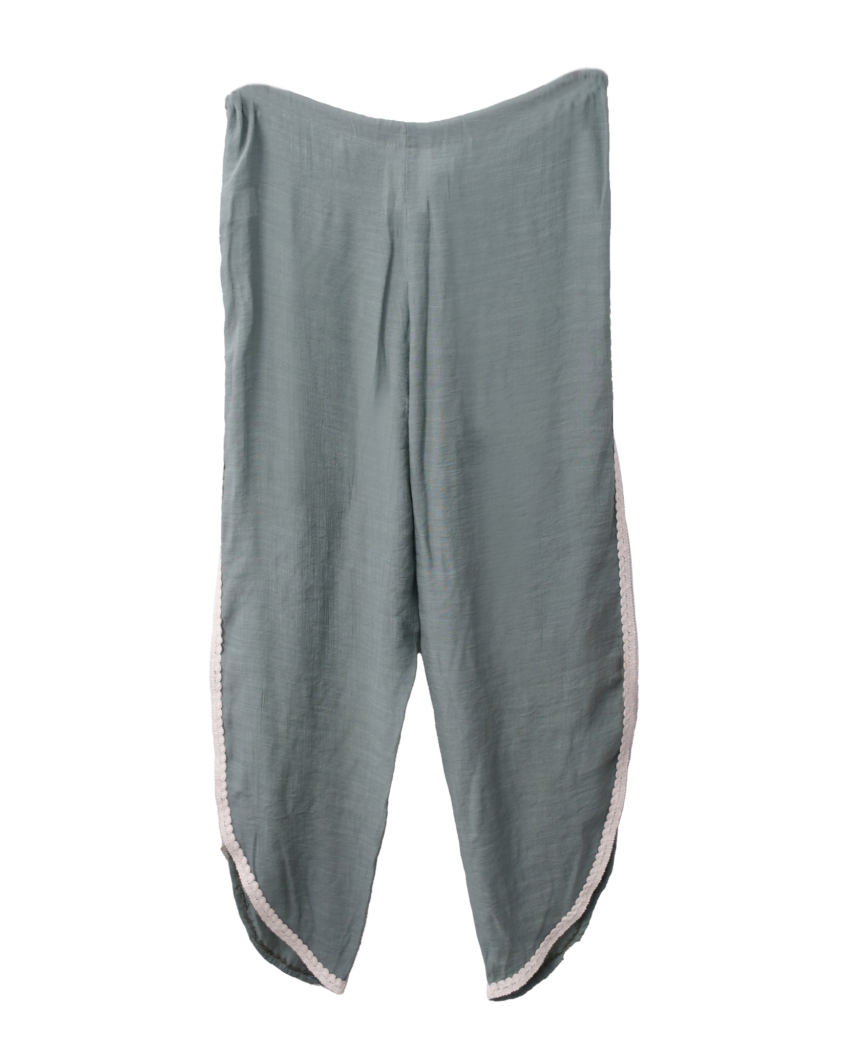 Coastal Slits Pants in Olive