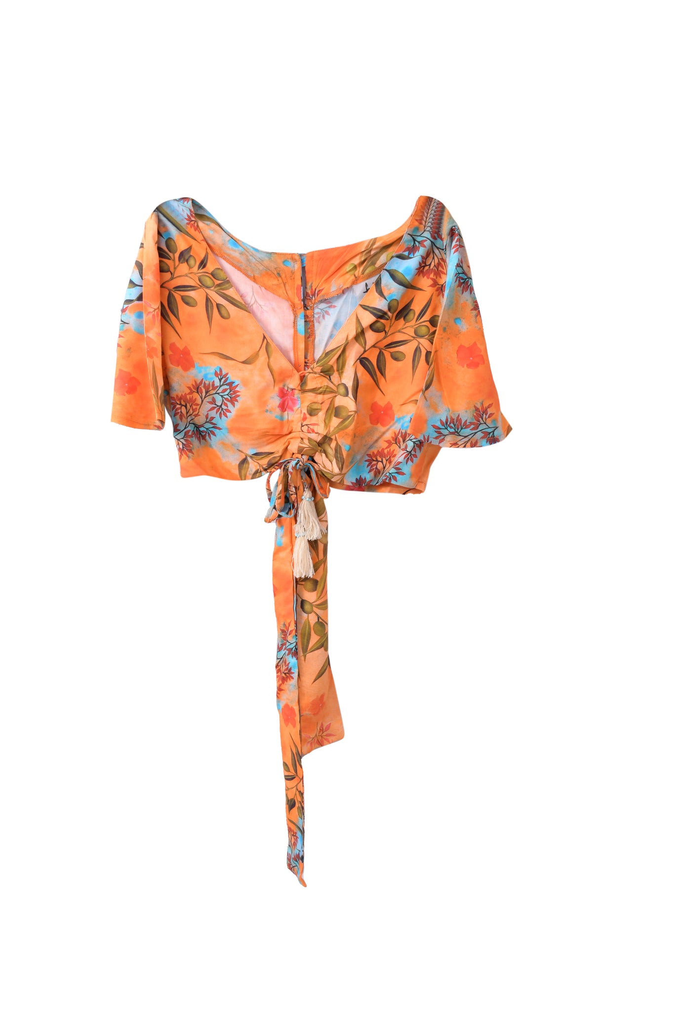 Firefly Crop Top in Zaytuna Print