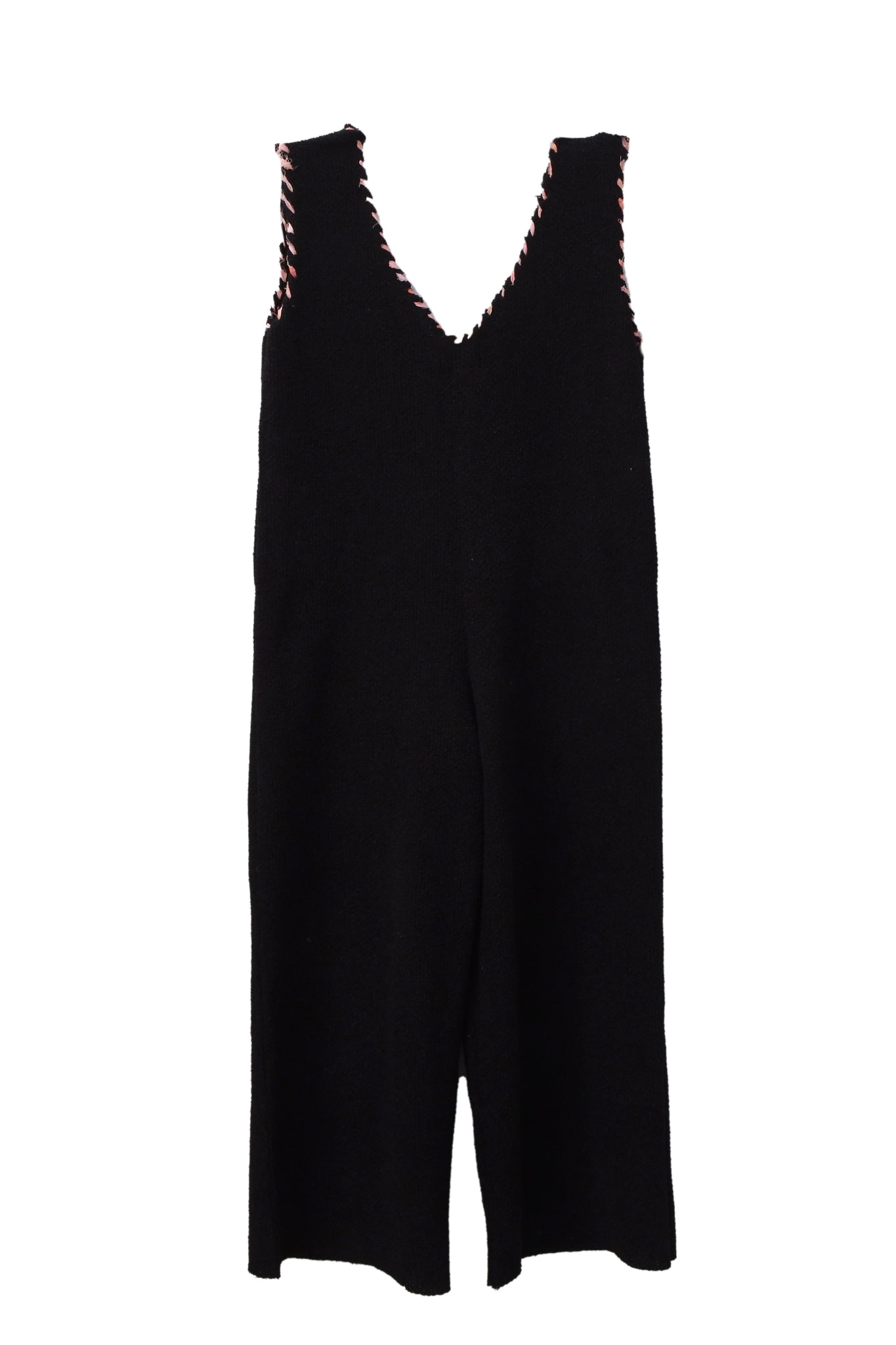 Just Let Her Wander Jumpsuit Black