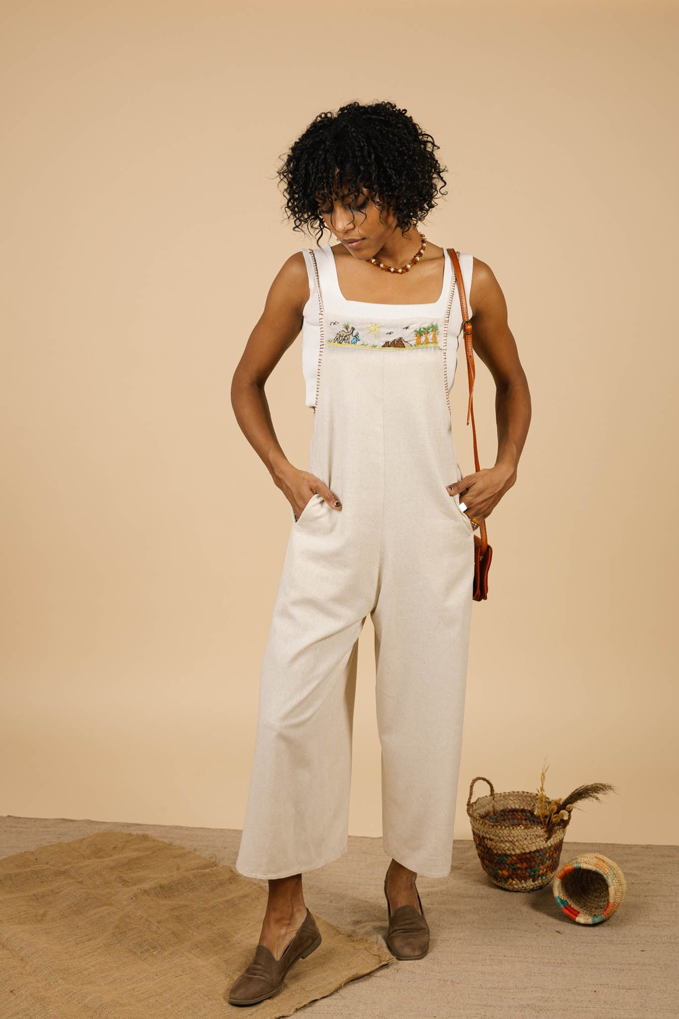 Fanty Jumpsuit Beige