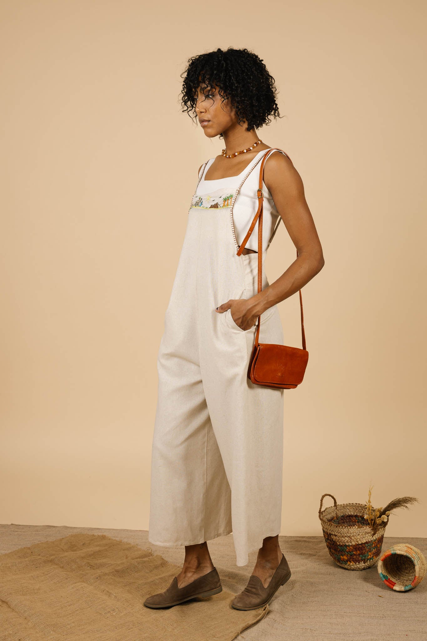 Fanty Jumpsuit Beige