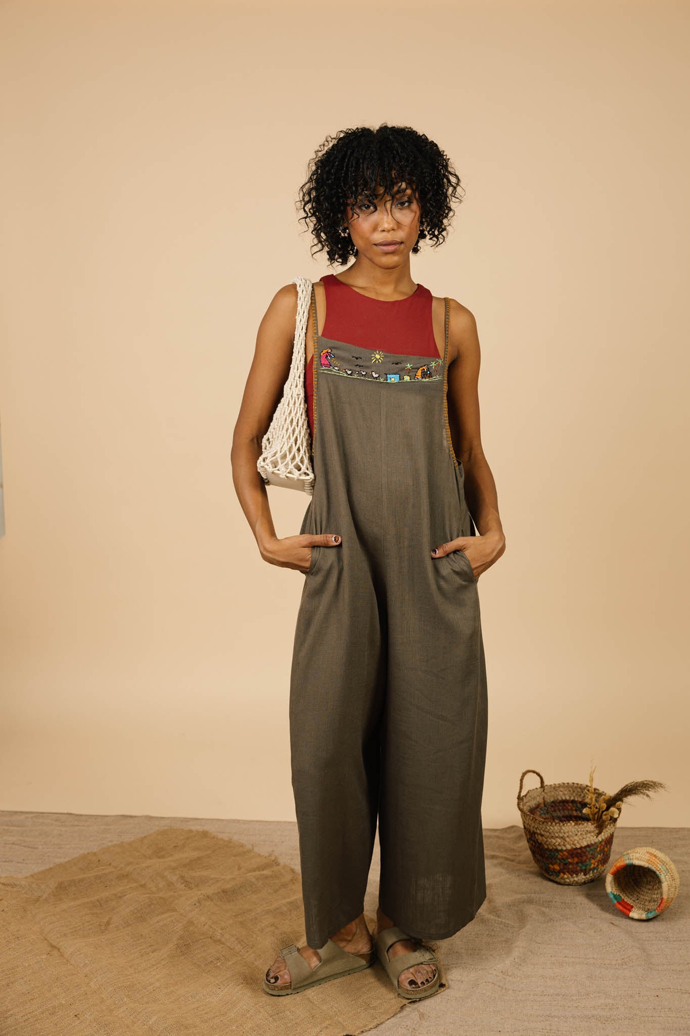 Fanty Jumpsuit Olive