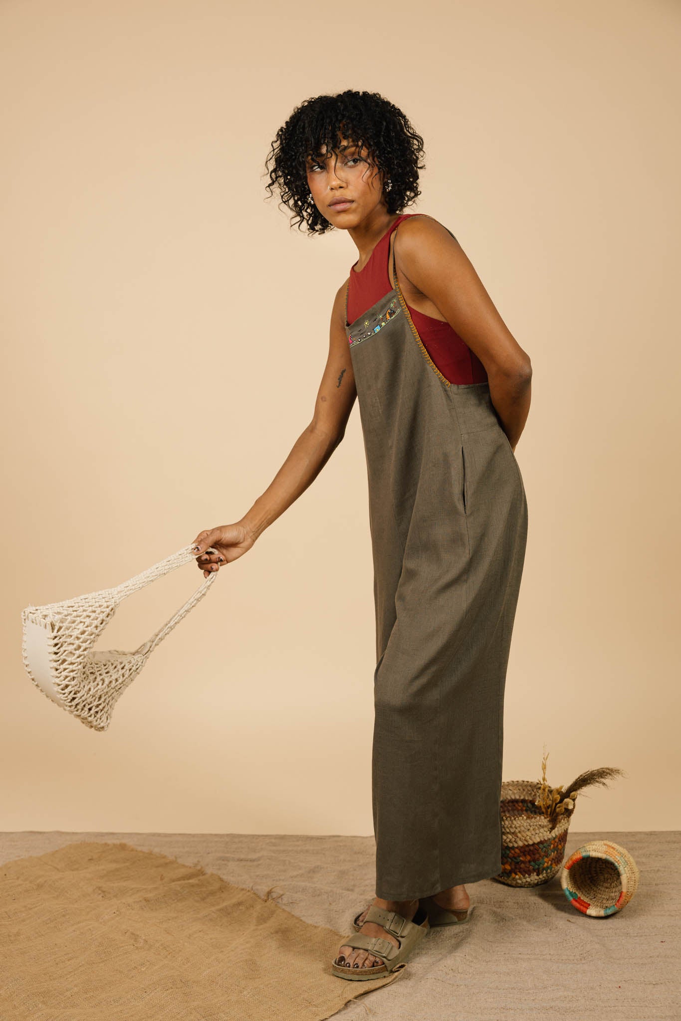 Fanty Jumpsuit Olive