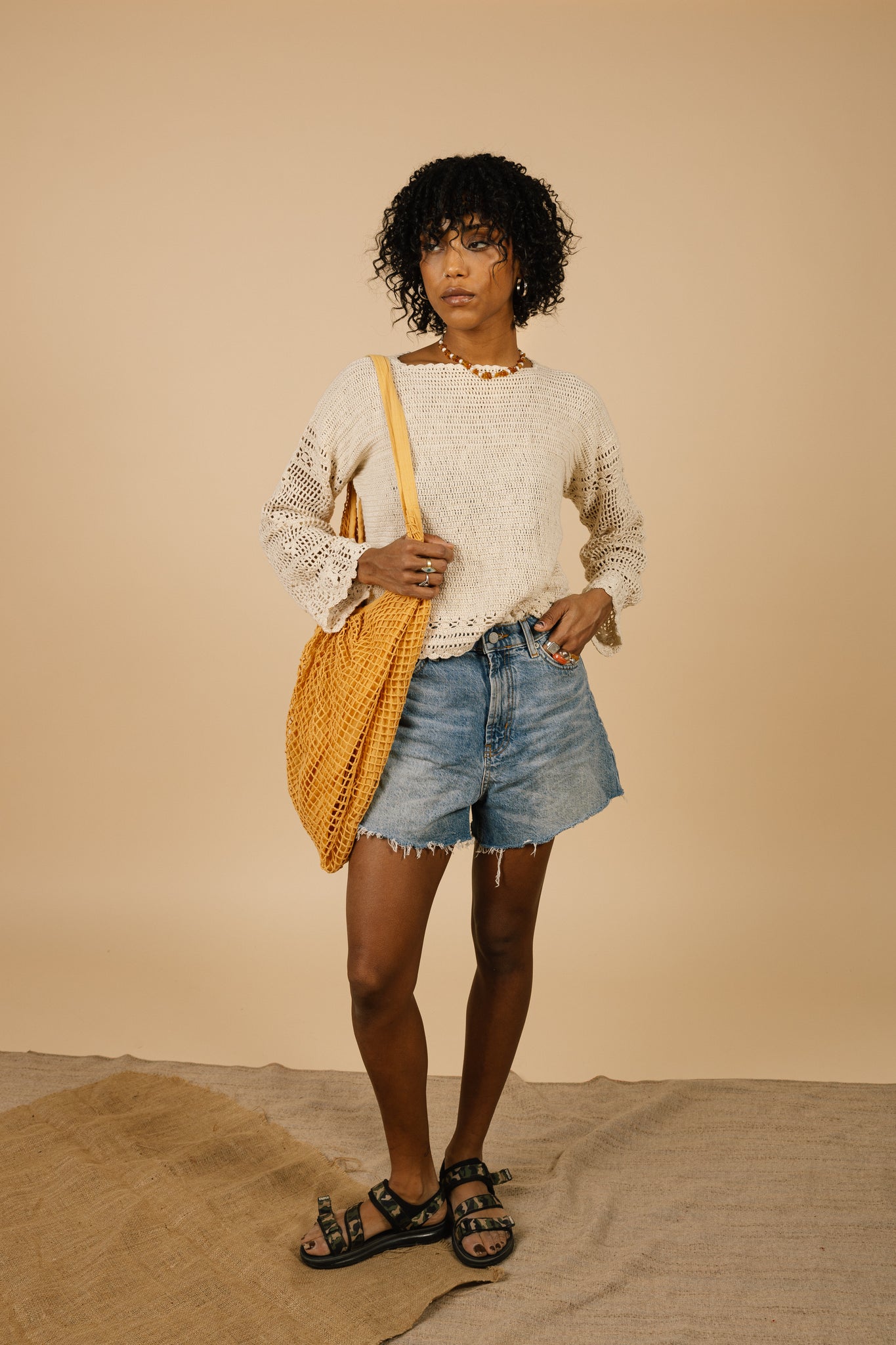 She Can Crochet Sweater