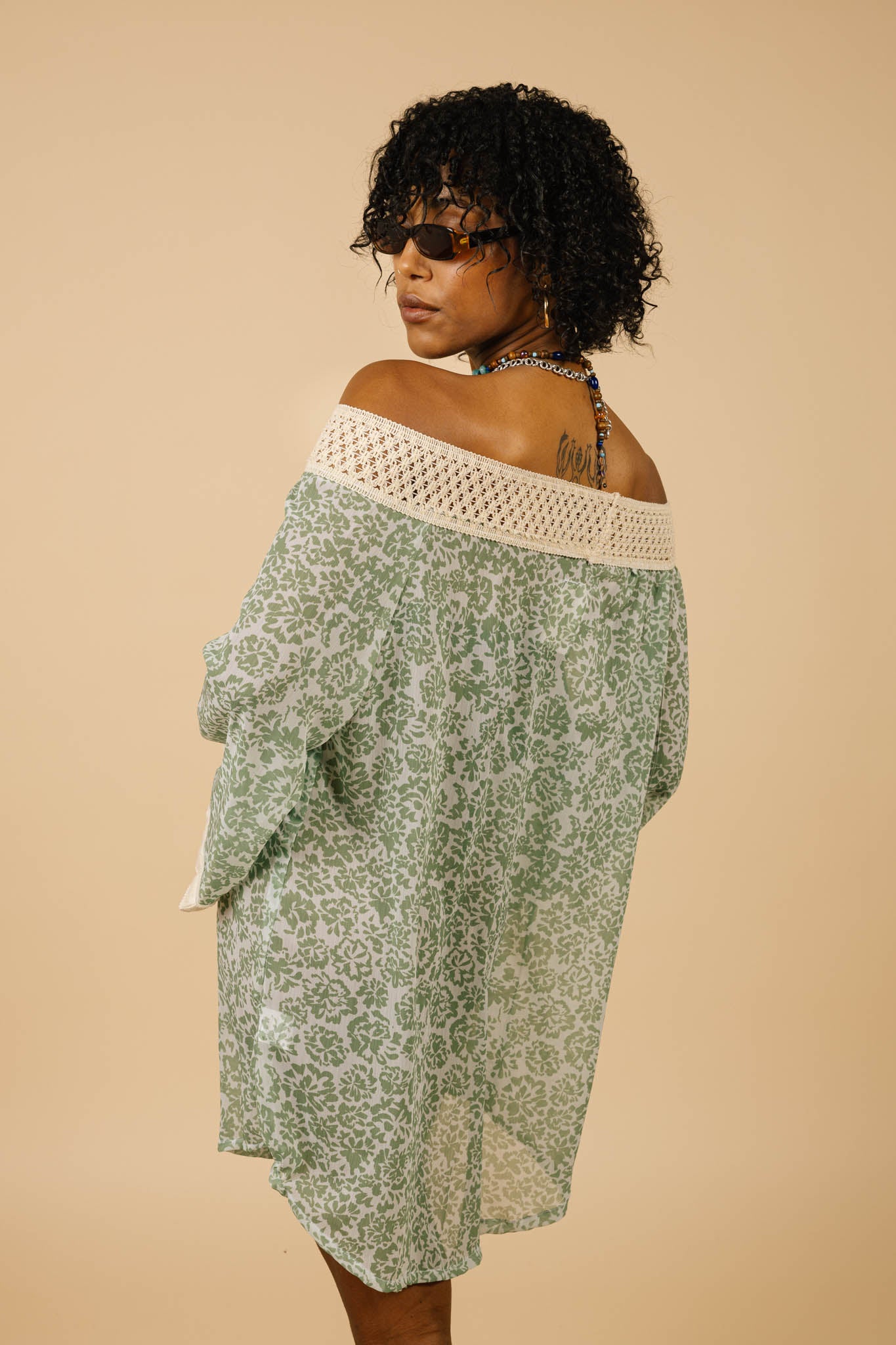 Flirty Green Blossom