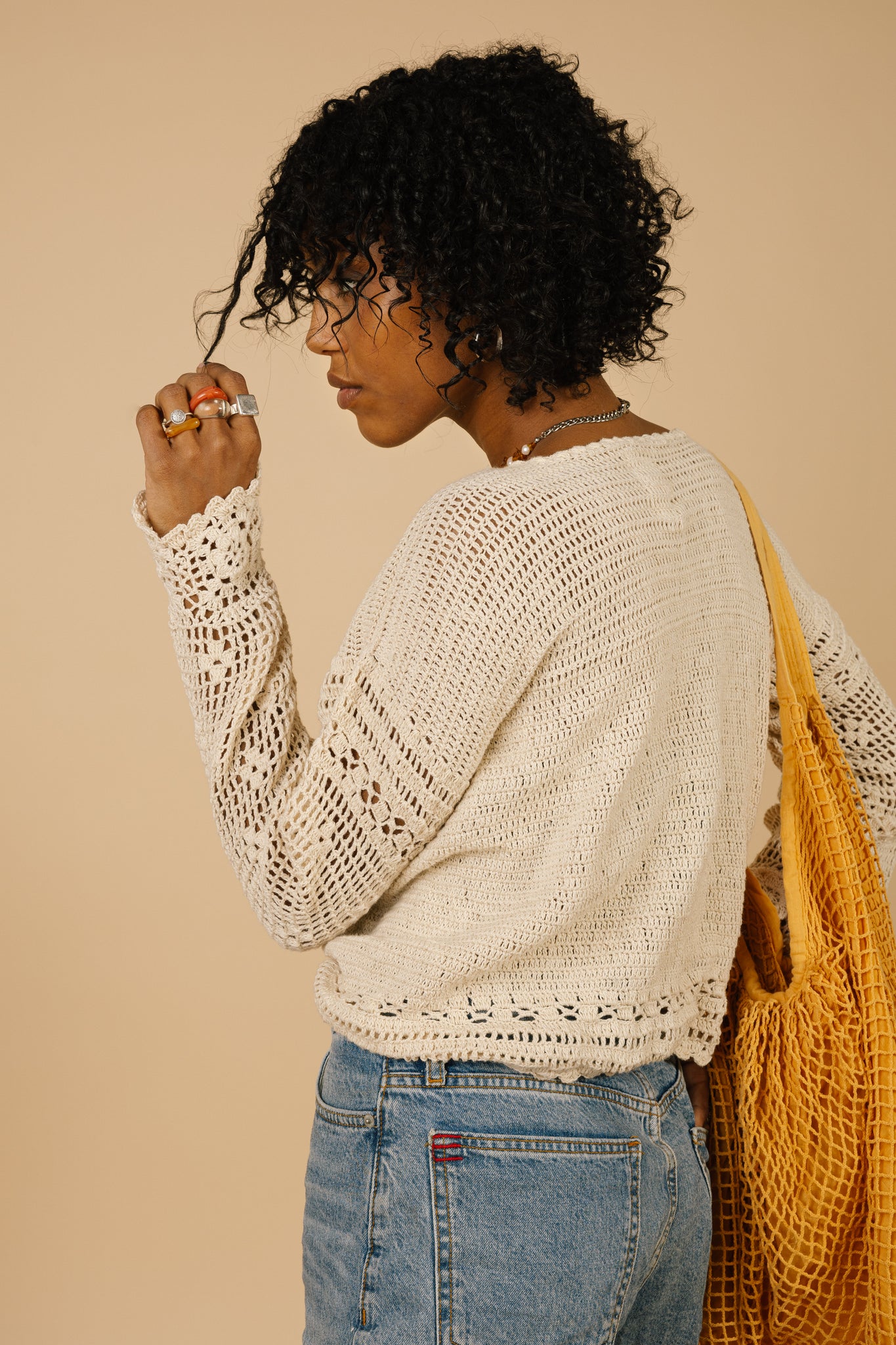 She Can Crochet Sweater