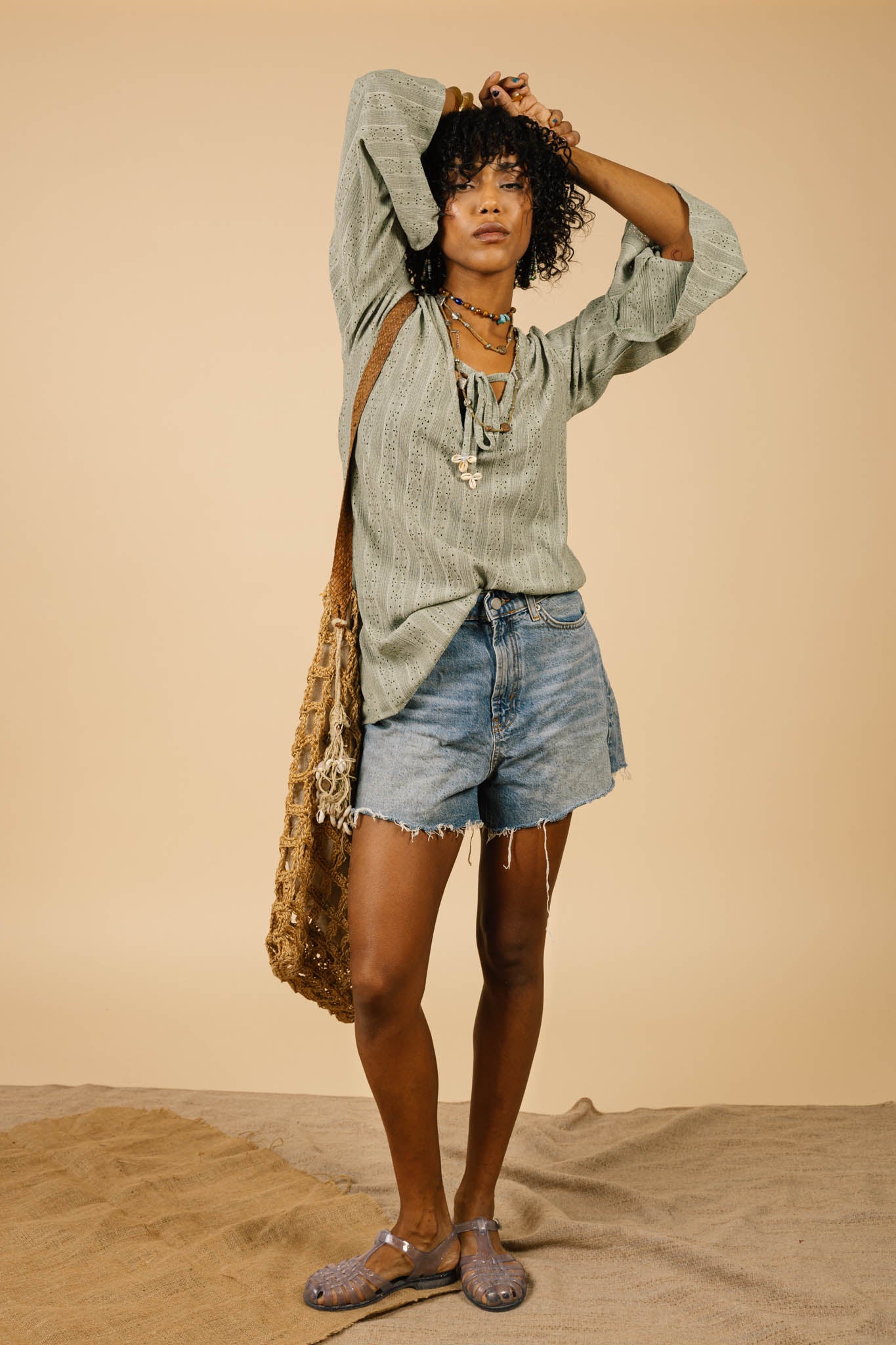 Delicate SummerSomewhere Dress in Olive