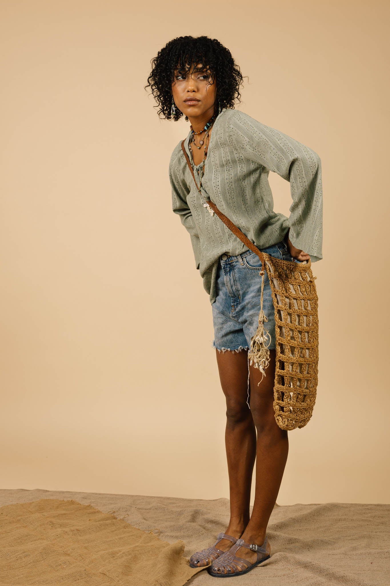 Delicate SummerSomewhere Dress in Olive