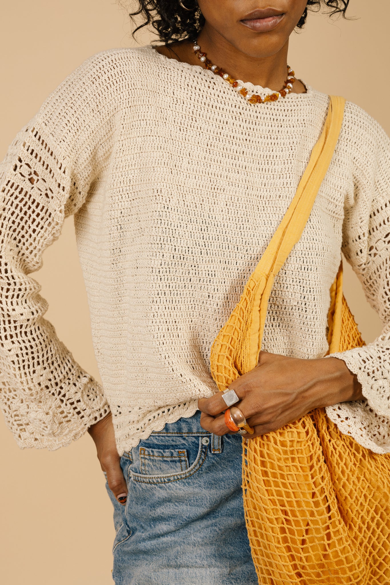 She Can Crochet Sweater