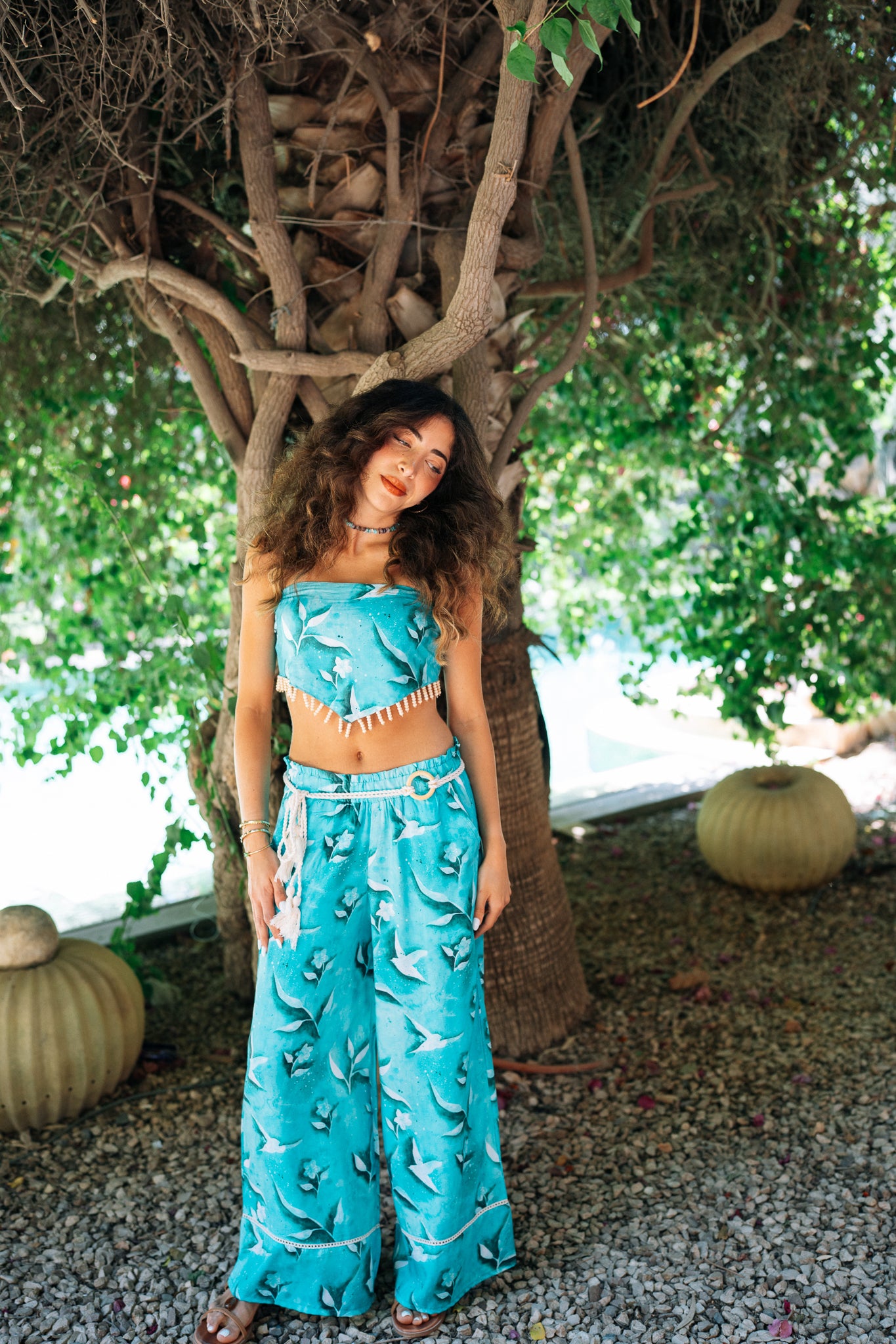 Tuyour Embellished Bandeau Top