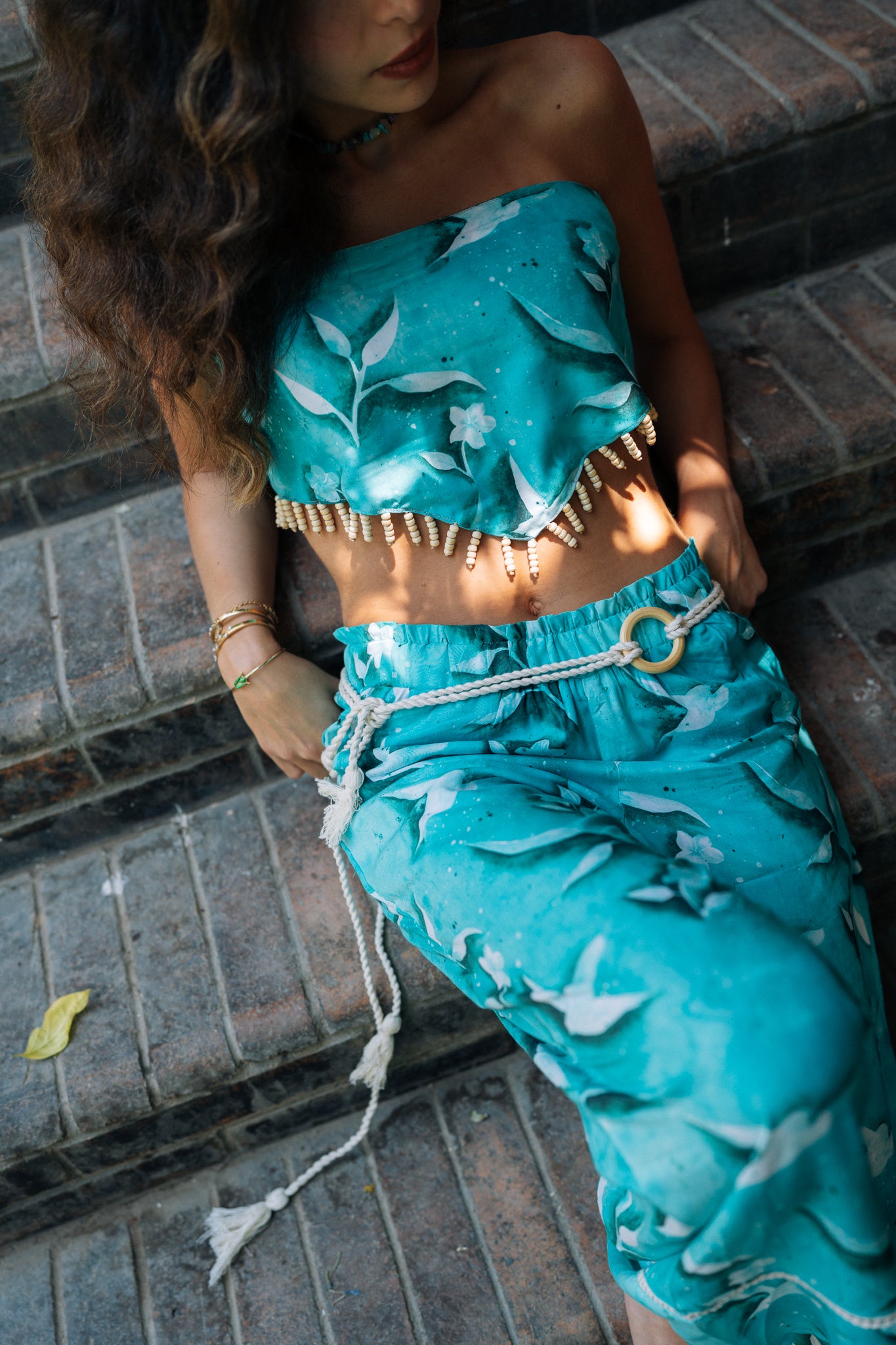 Tuyour Embellished Bandeau Top